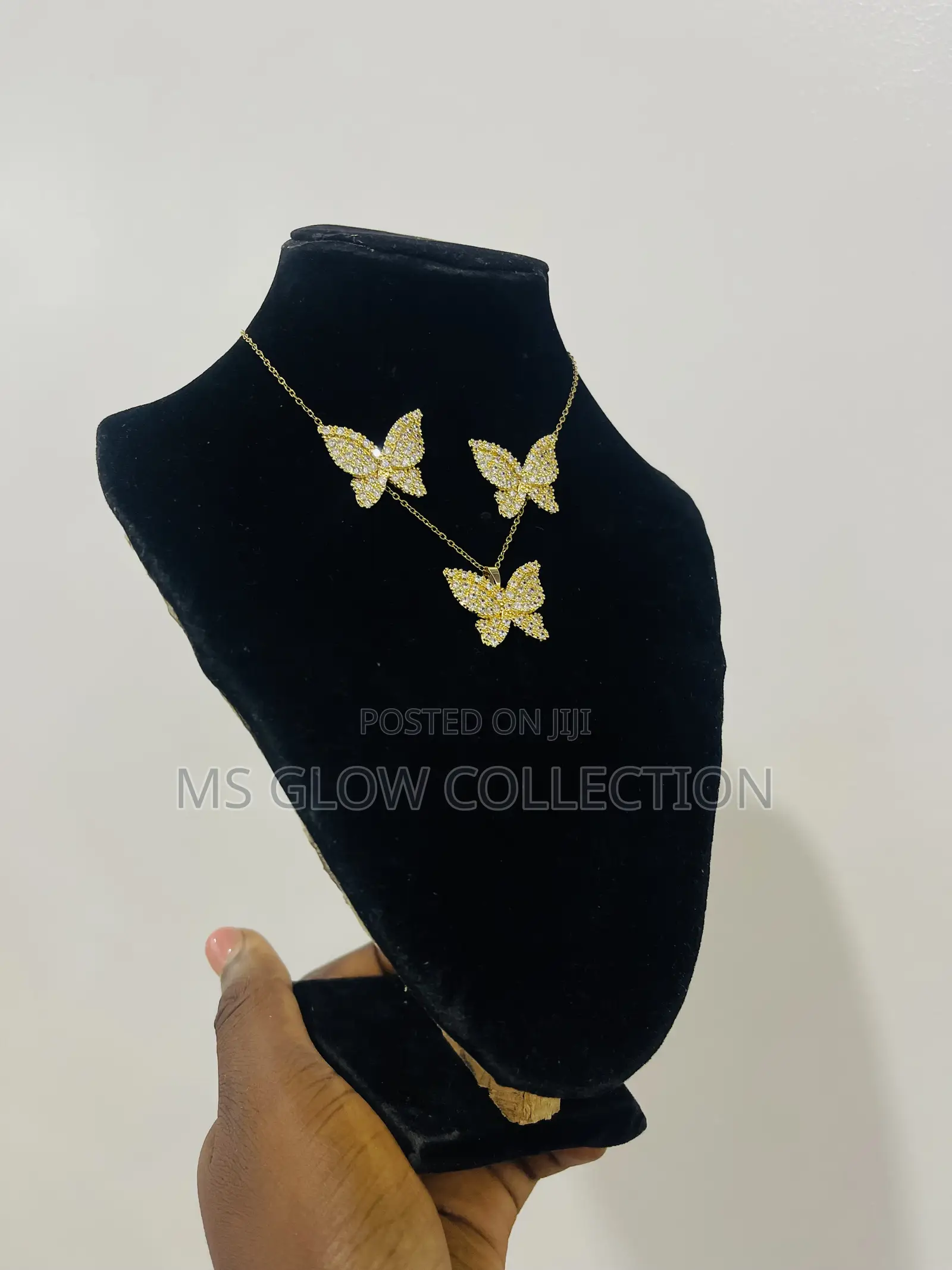 Butterfly Earring and Necklace