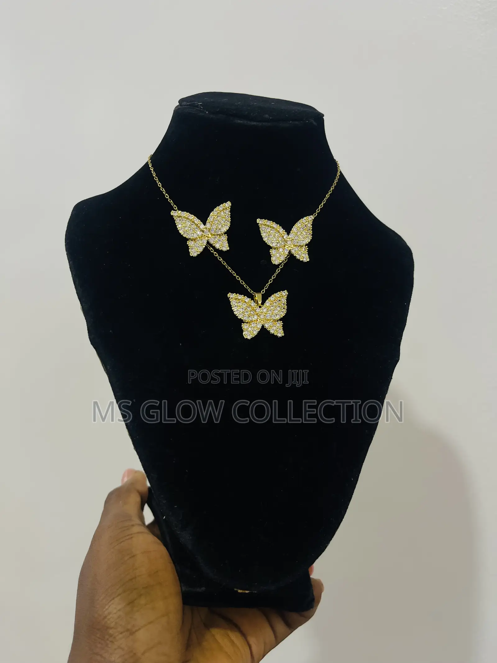 Butterfly Earring and Necklace