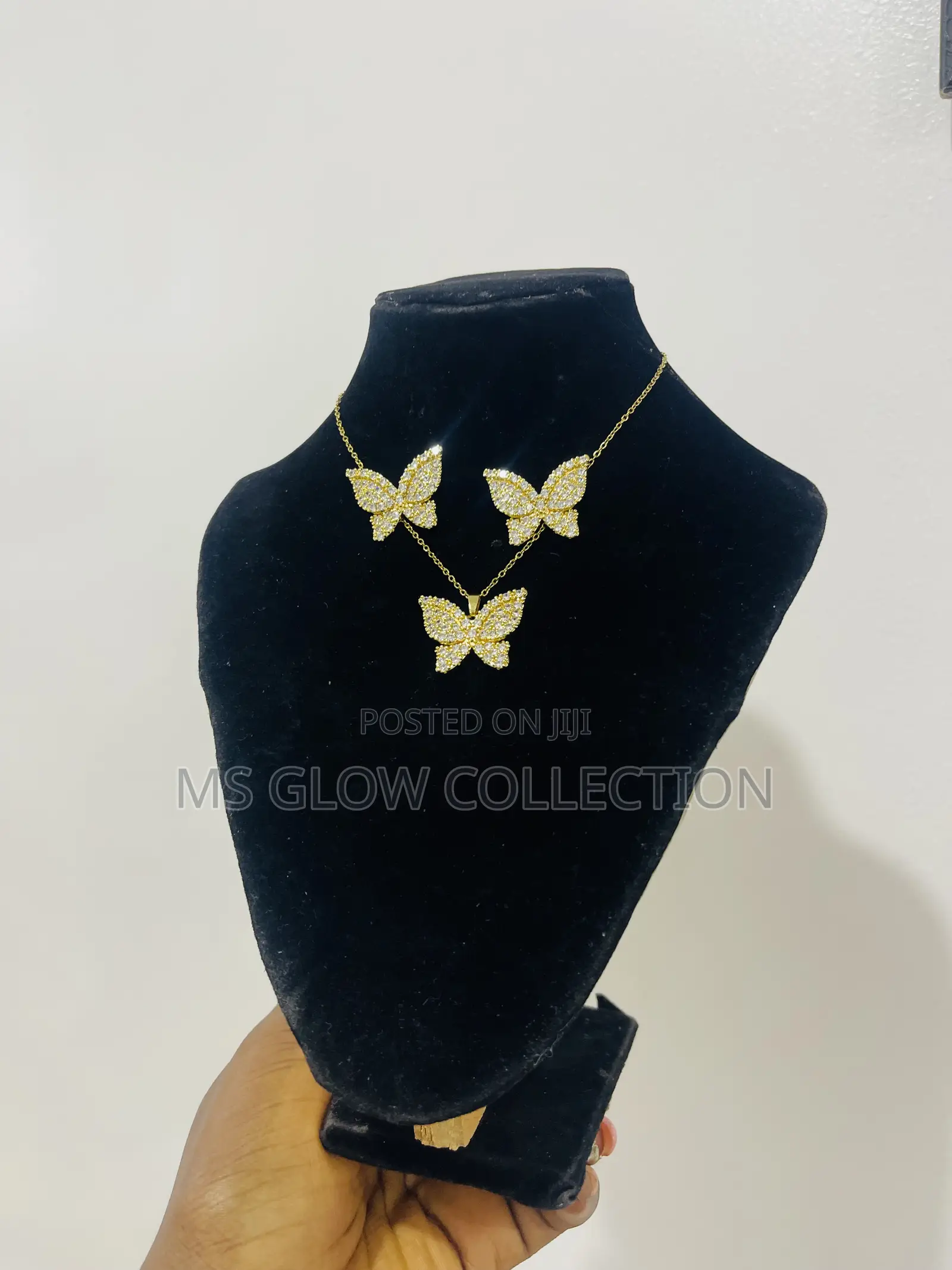 Butterfly Earring and Necklace