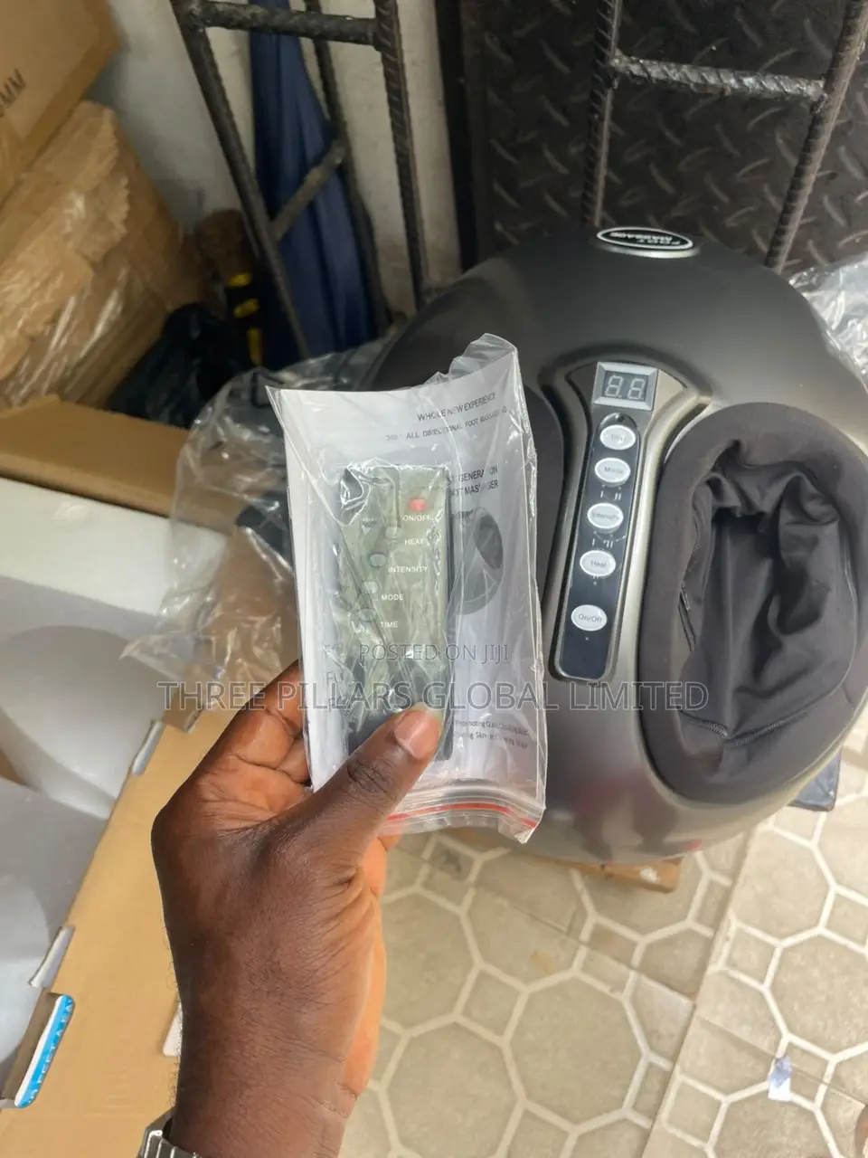 Foot Massager With Heat and Timer Use