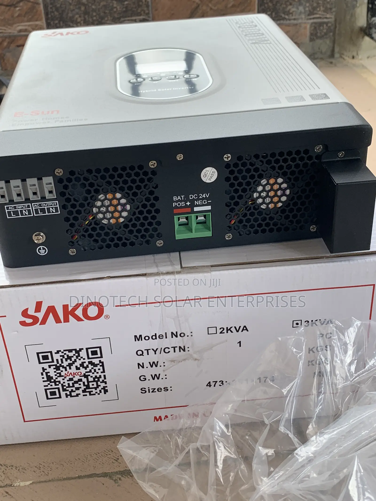Original 3kva 24v Hybrid Sako Solar Inverter