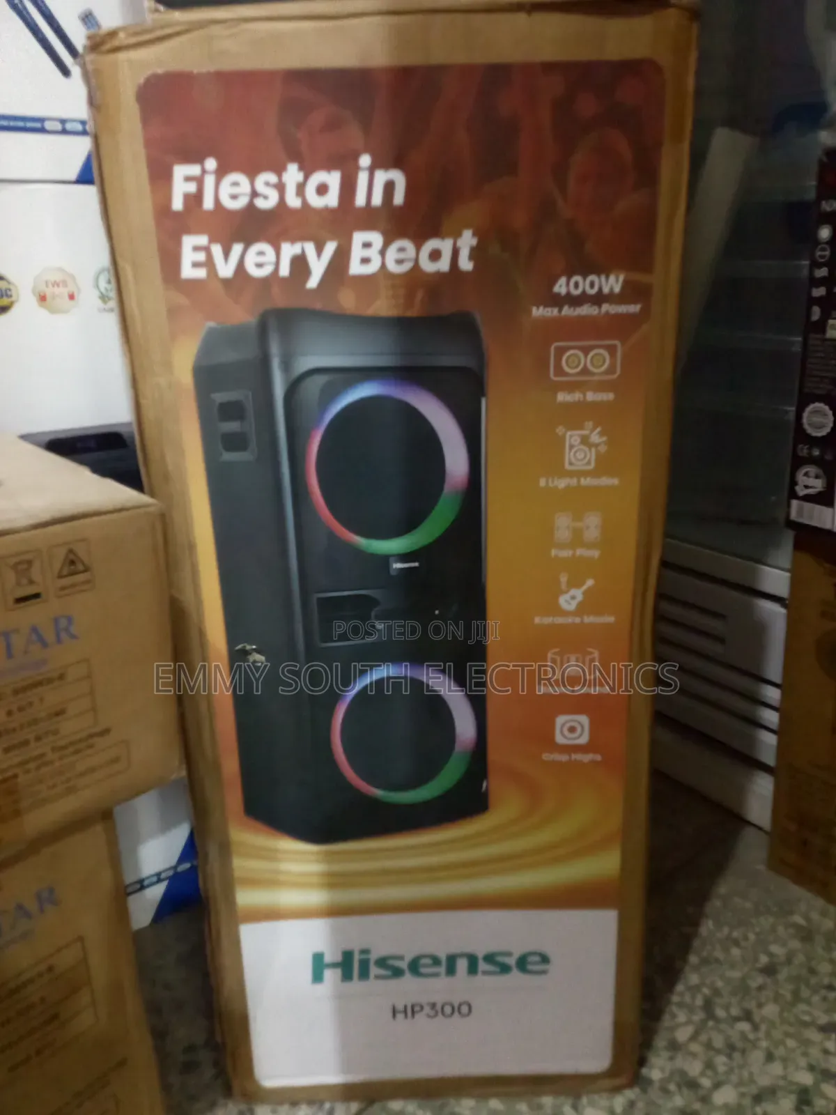 Hisenee Party Bluetooth Speaker 300 Watts