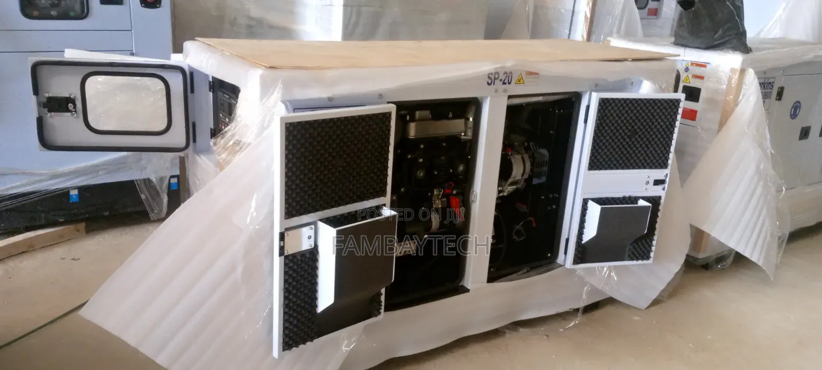 Quiet Power With Perkins 20kva Generator
