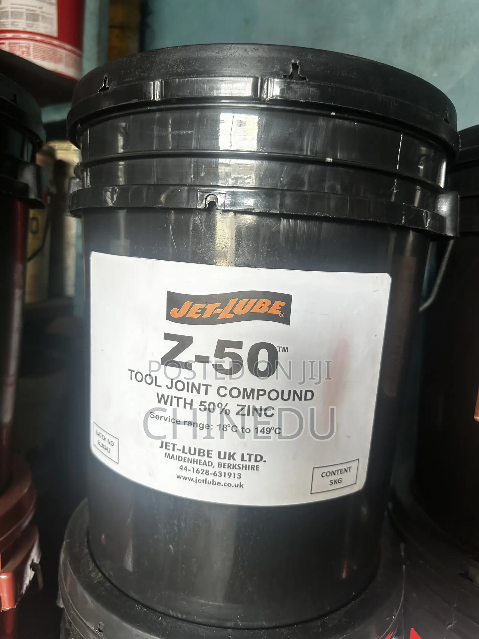 Grease Jet-Lube Z-50 Tool Joint Compound 5kg