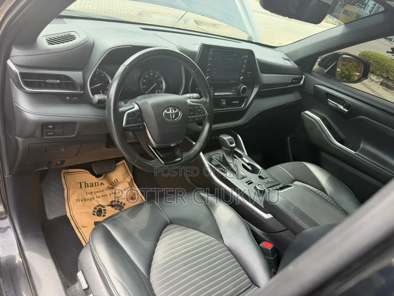 Toyota Highlander XSE 2021 Black