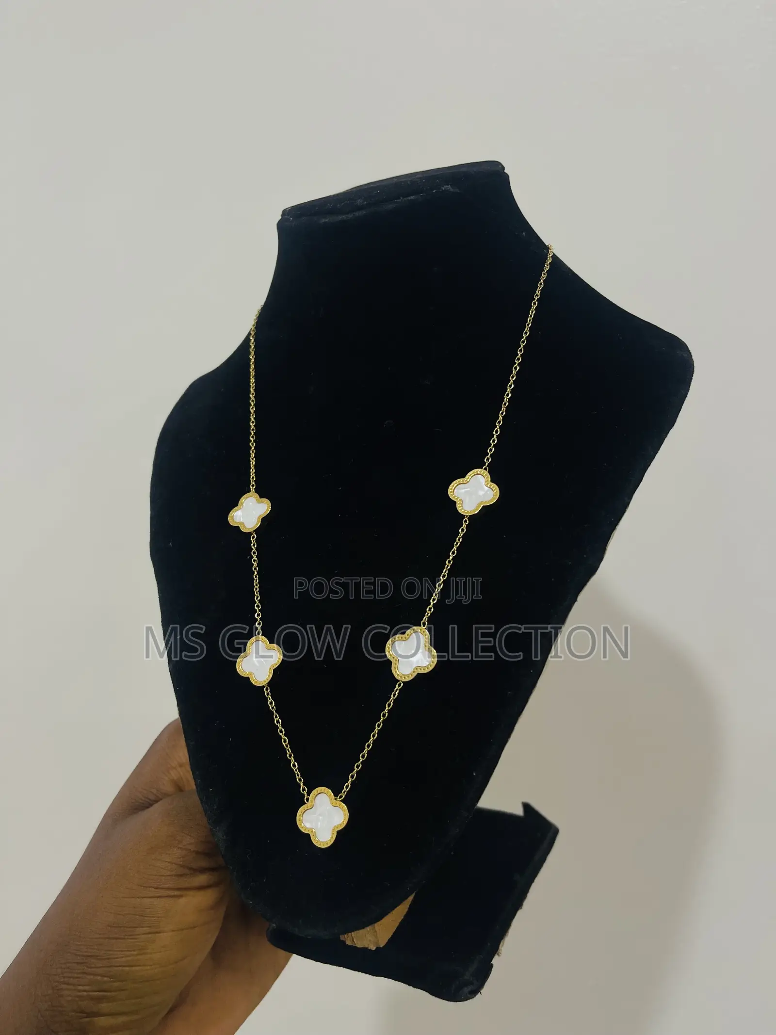 White Clover Necklace