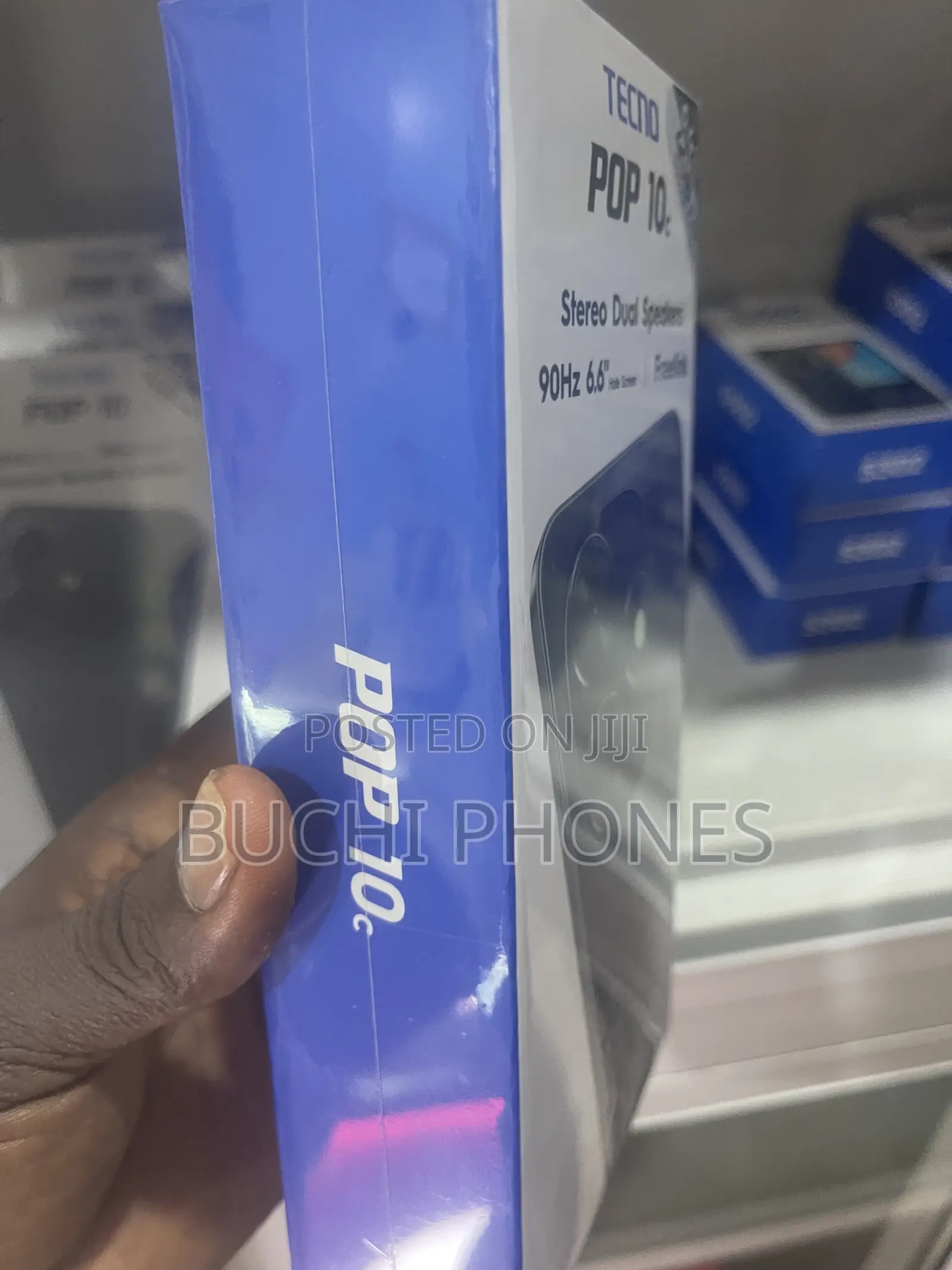 New Tecno Pop 10C 64 GB Black
