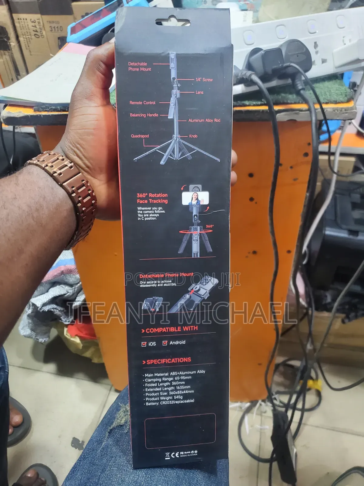 C17 Ai Face-Tracking Quadrapod Gimbal