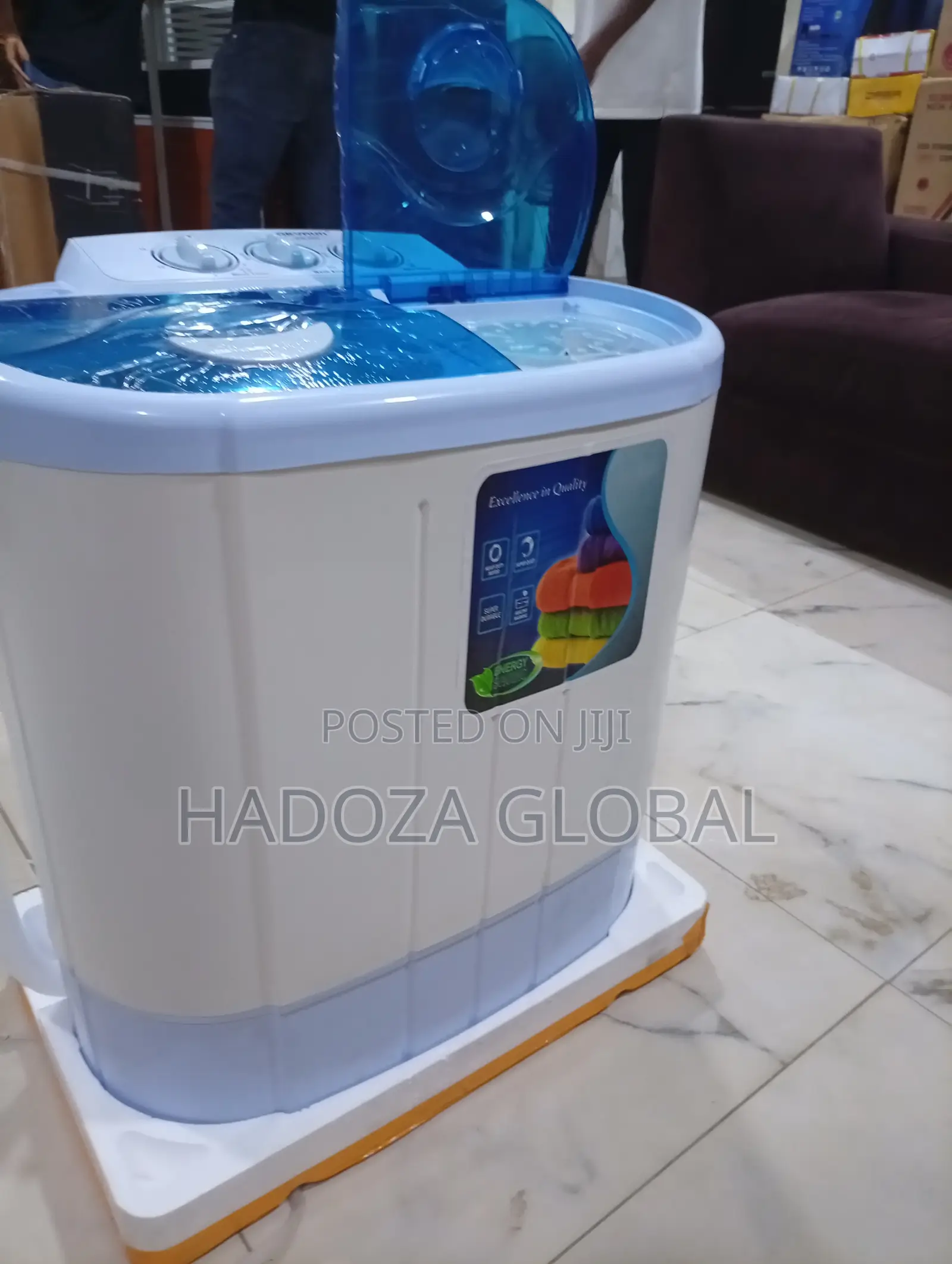 Skyrun 5kg Washer With Large Drum Space and Efficient Water Saving F