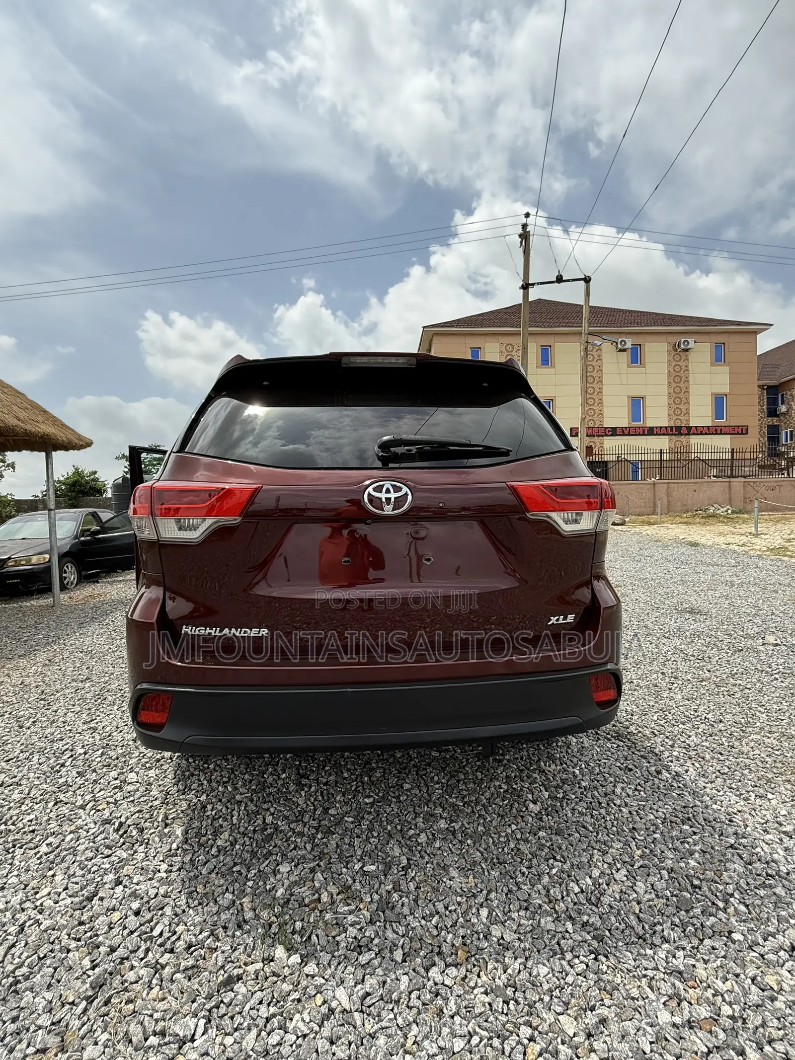 Toyota Highlander XLE V6 4x4 (3.5L 6cyl 6A) 2016 Burgundy