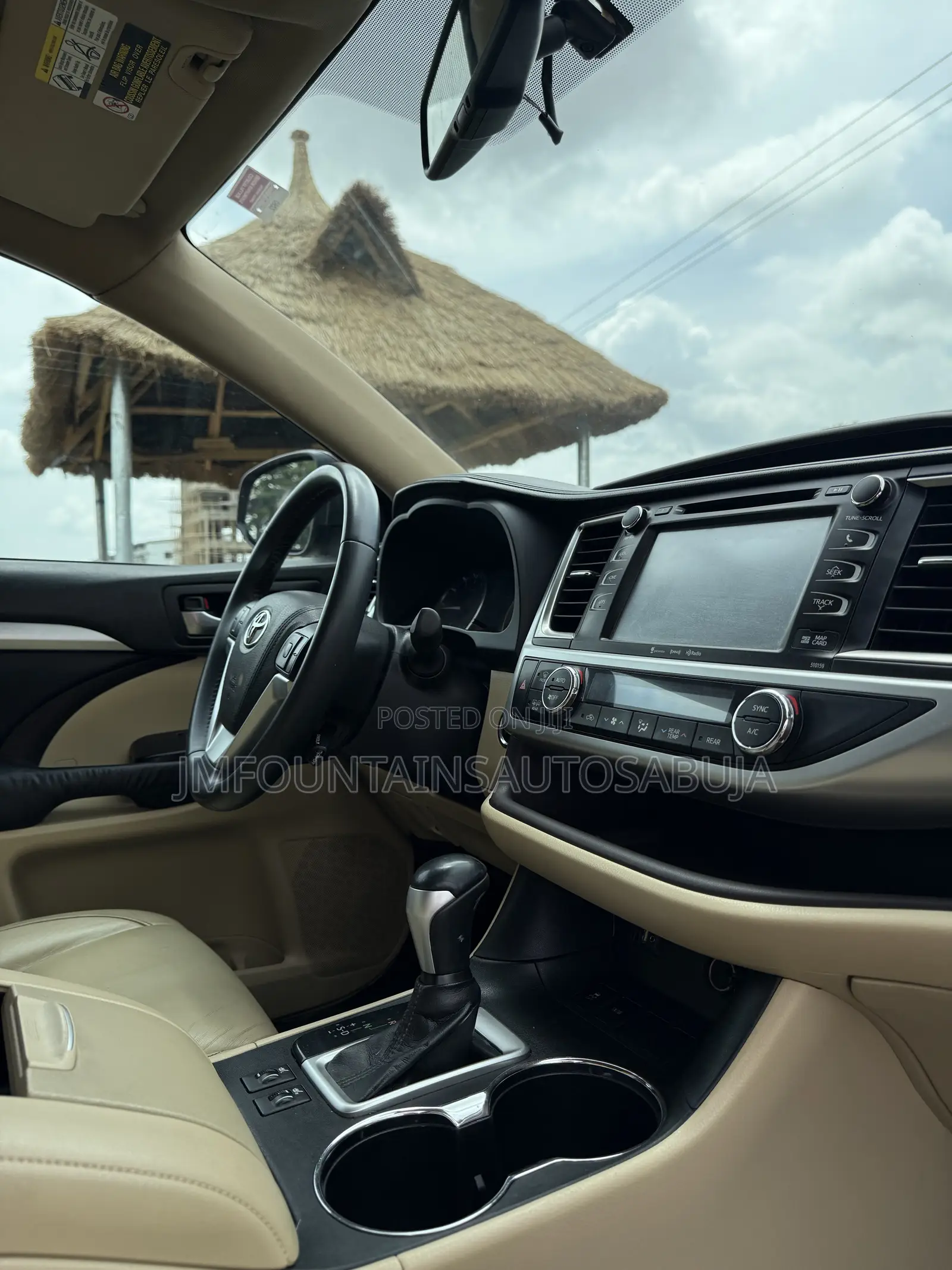Toyota Highlander XLE V6 4x4 (3.5L 6cyl 6A) 2016 Burgundy