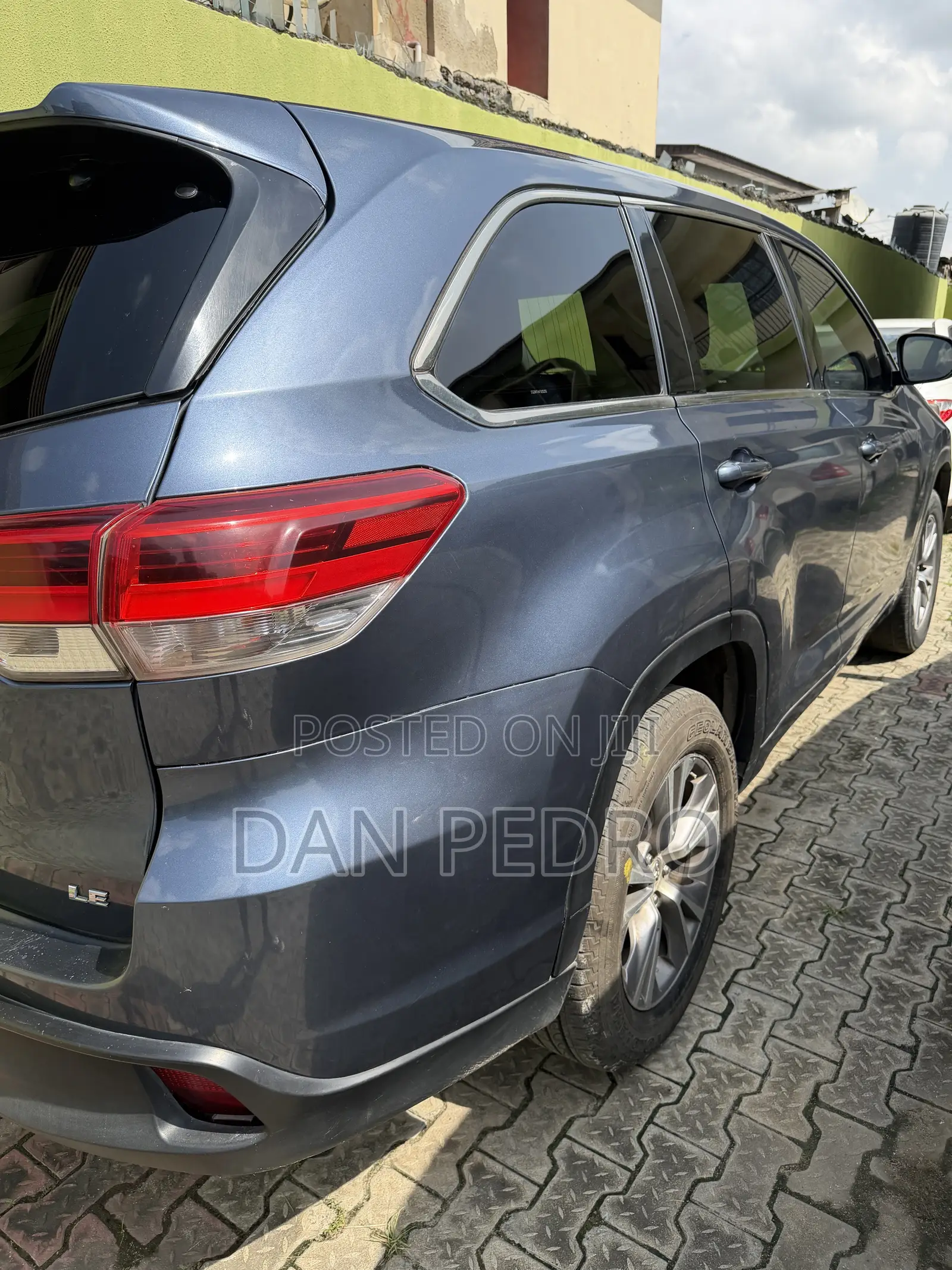 Toyota Highlander LE Plus 4dr SUV AWD (3.5L 6cyl 6A) 2015 Blue