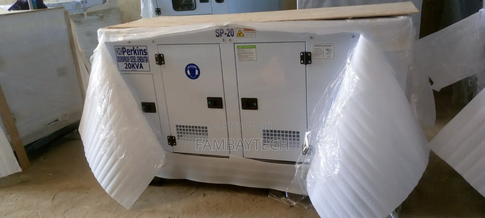 Perkins 20kva Diesel Generator With Silent Canopy