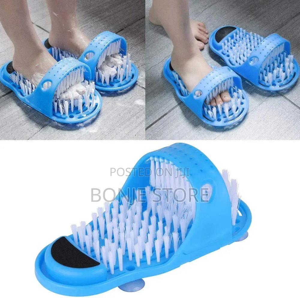 Foot Scrubber Massager Scrub Feet Cleaner Washer Brush For Shower Spa