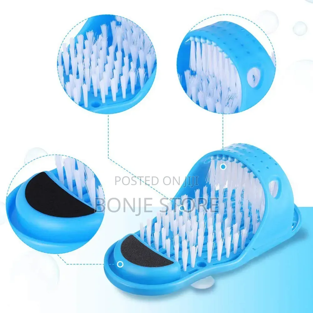 Foot Scrubber Massager Scrub Feet Cleaner Washer Brush For Shower Spa