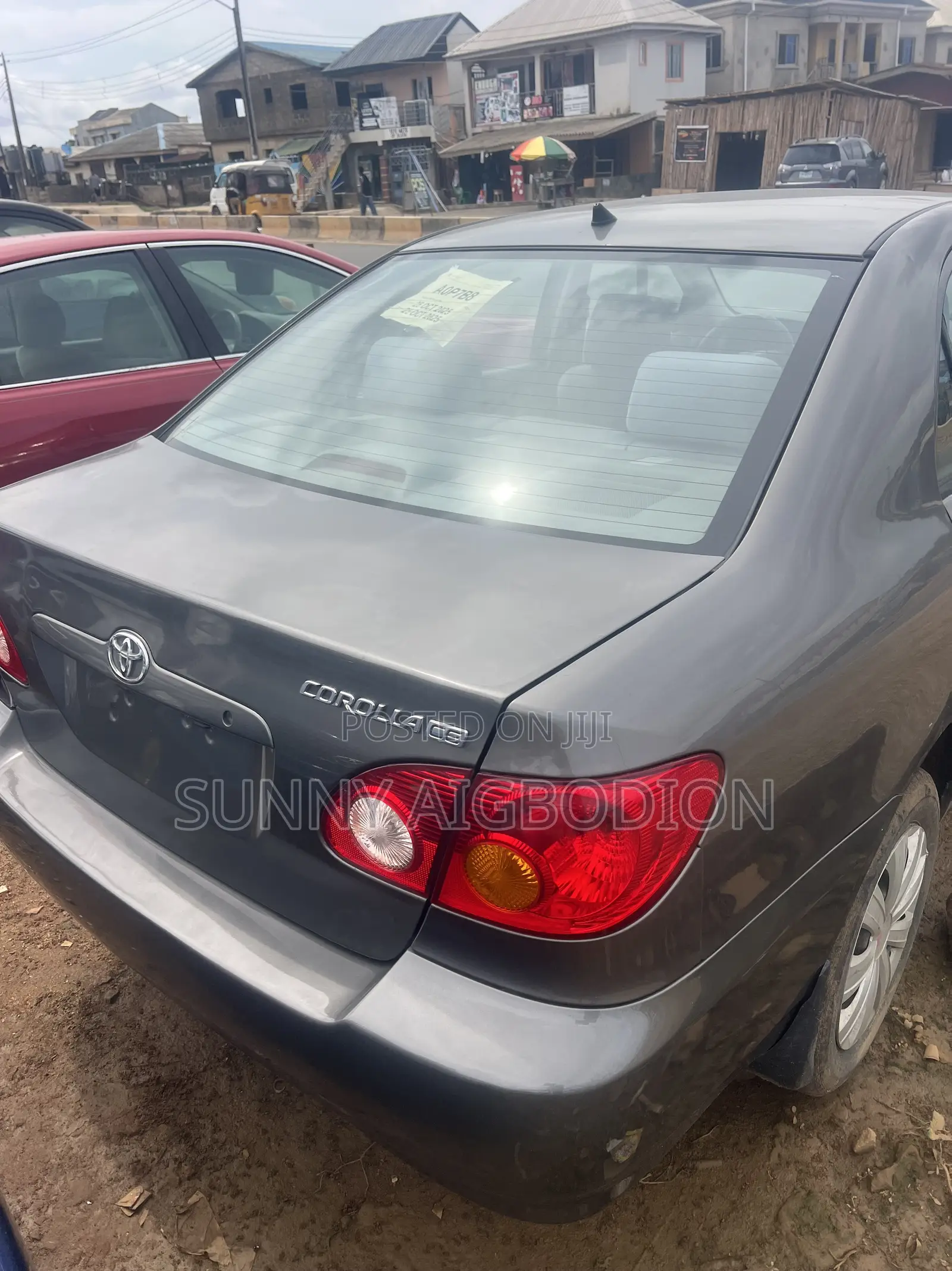 Toyota Corolla Sedan 2004 Gray