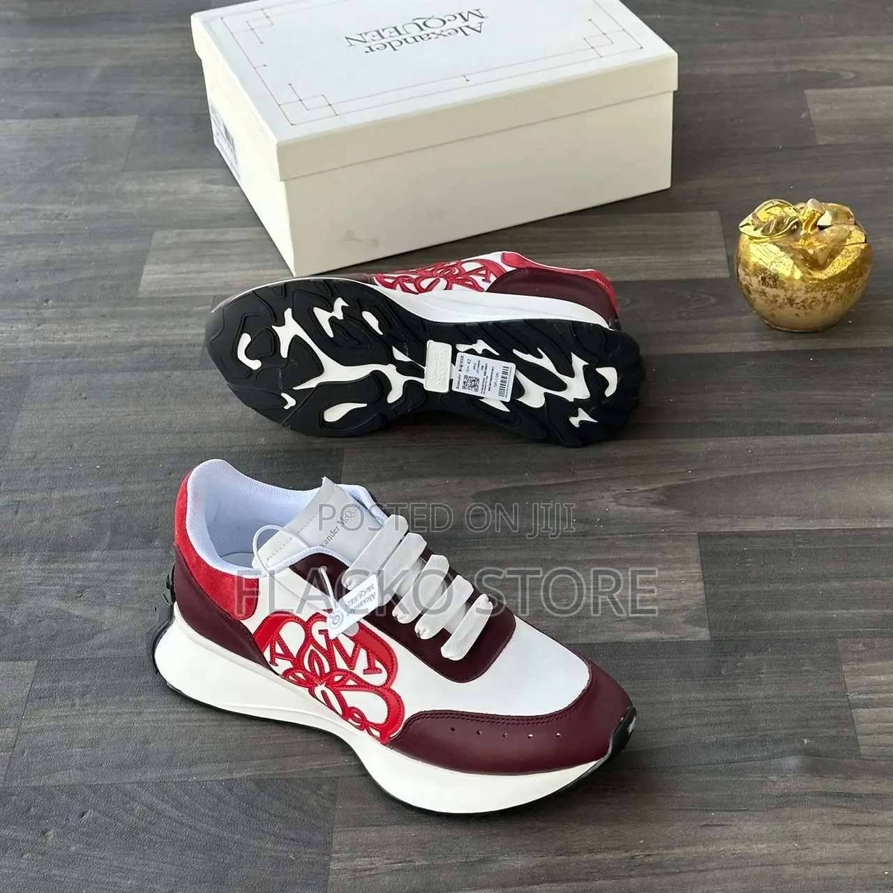 Original Alexander McQueen Bees Luxury Sneakers