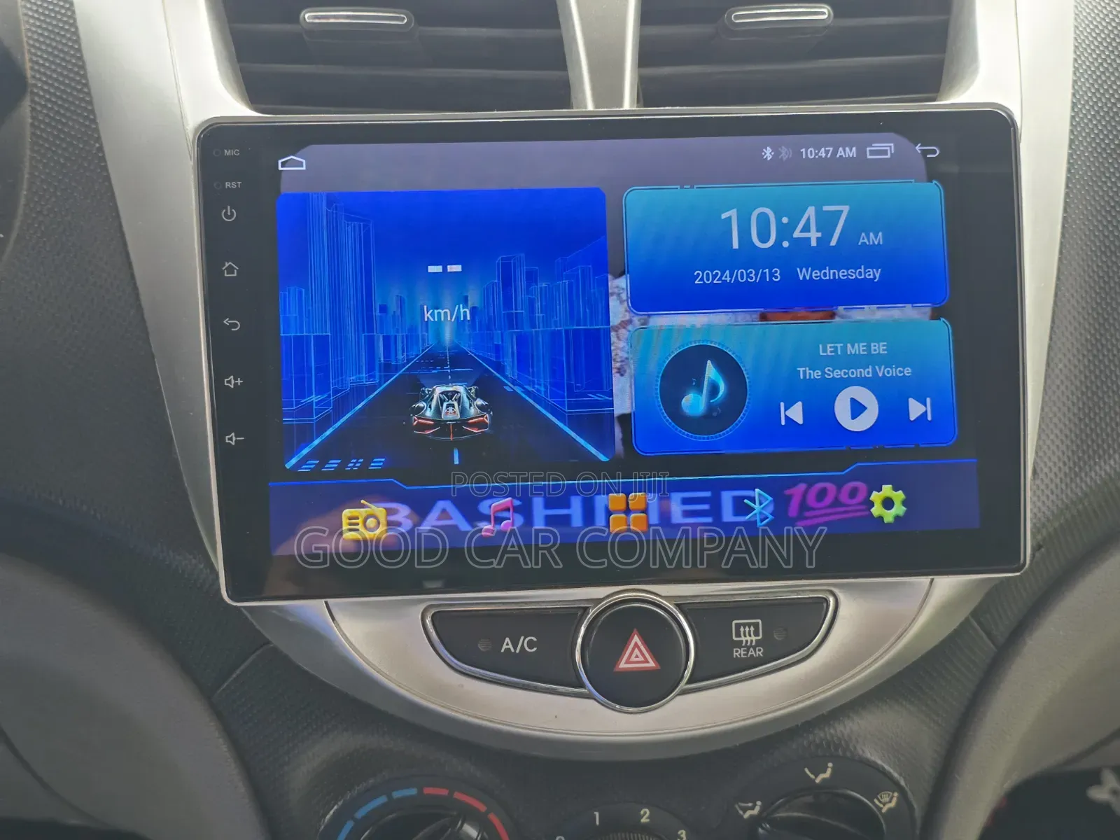 Hyundai Accent 2012 Black