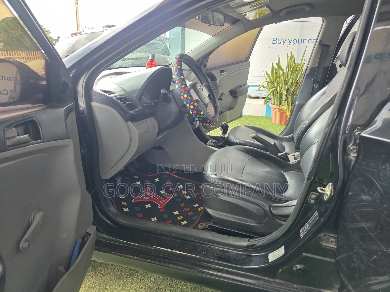 Hyundai Accent 2012 Black