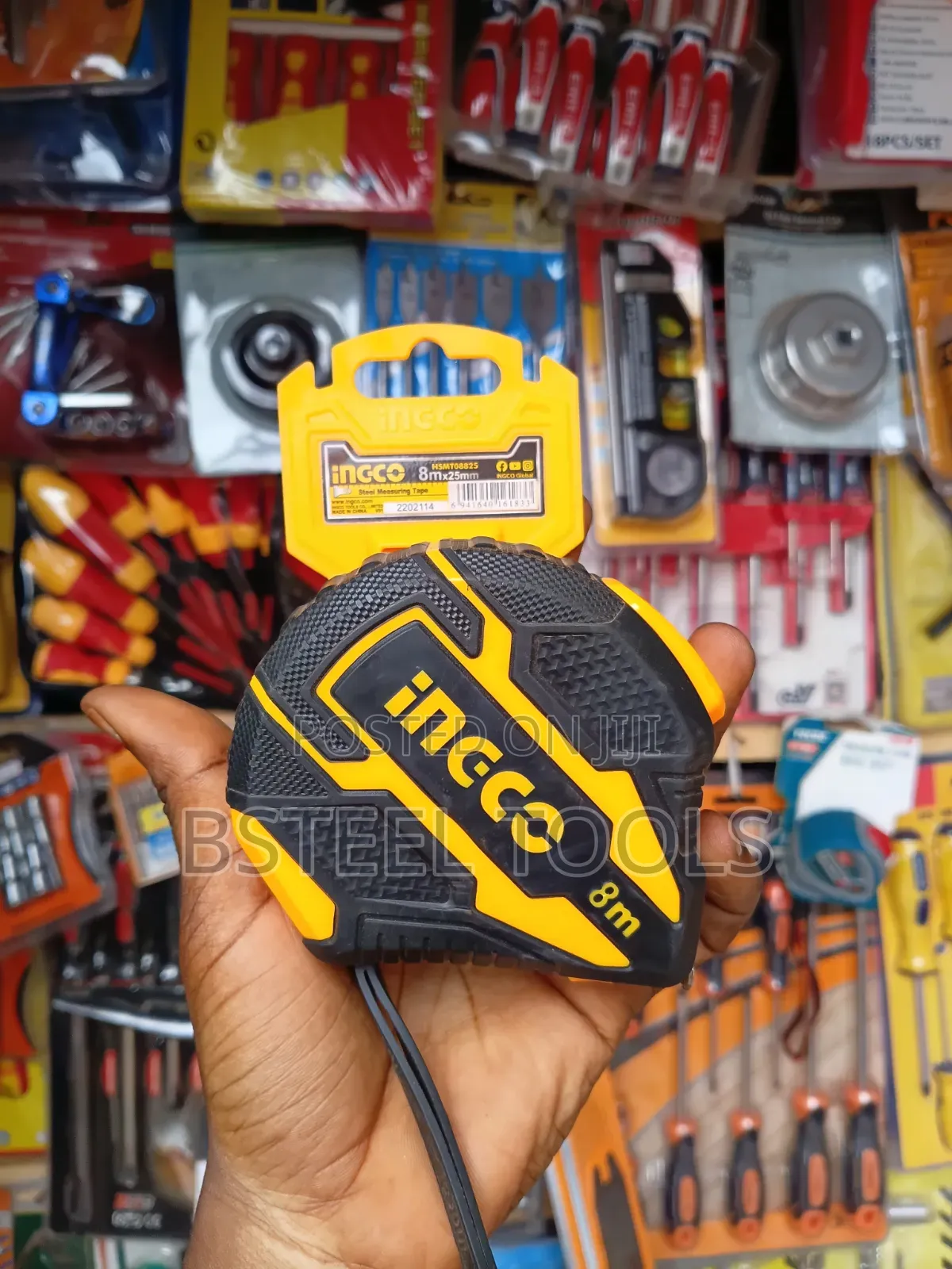 Ingco 8m Measuring Tape – Strong Accurate Tape Rule