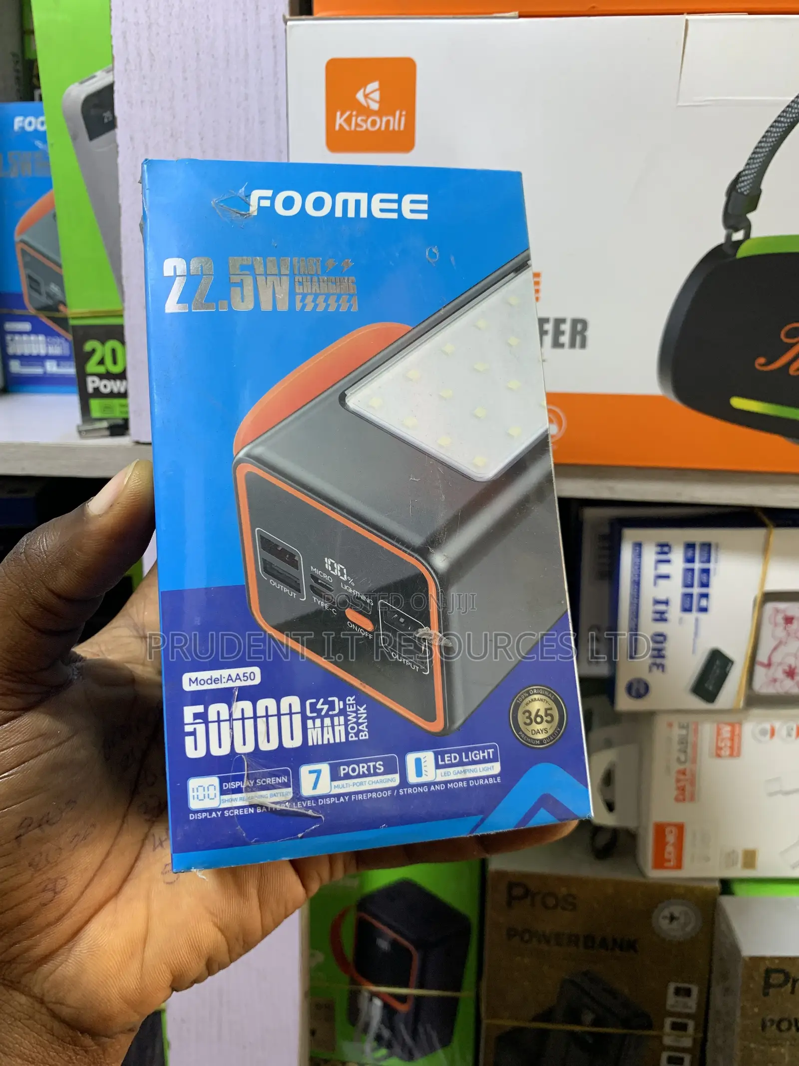 50,000mah Foomee Aa50 Fast Charging Power Bank