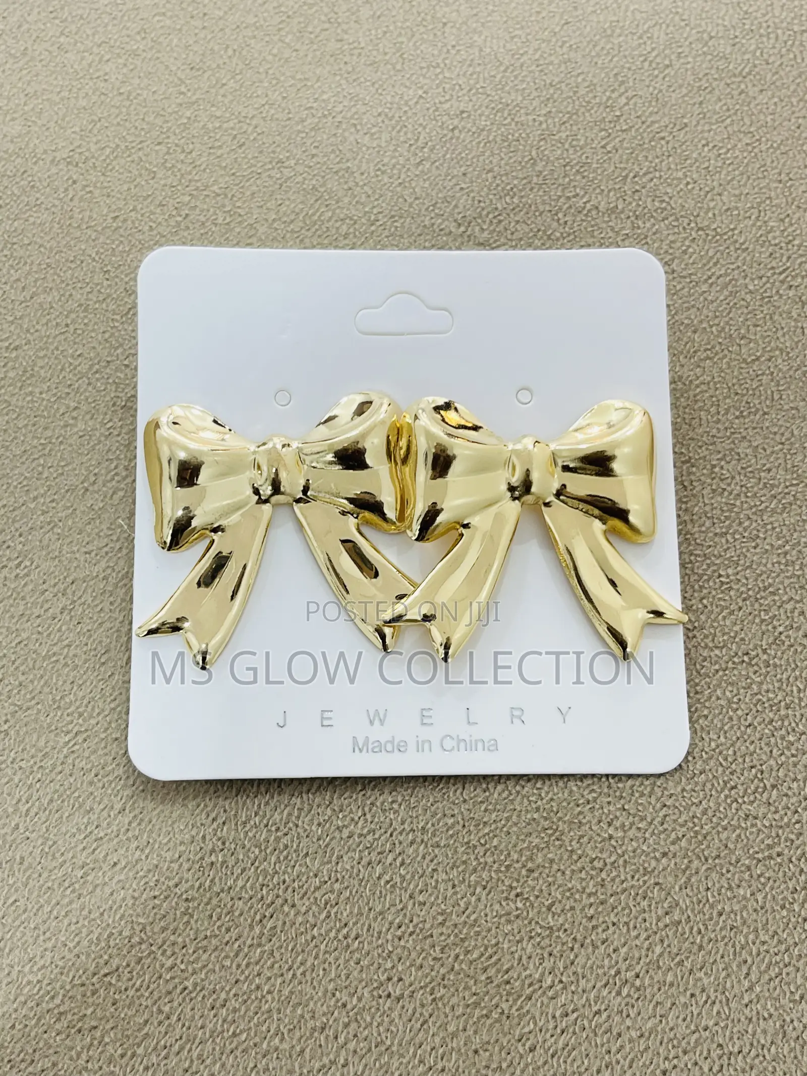 Bow Steel Earrings