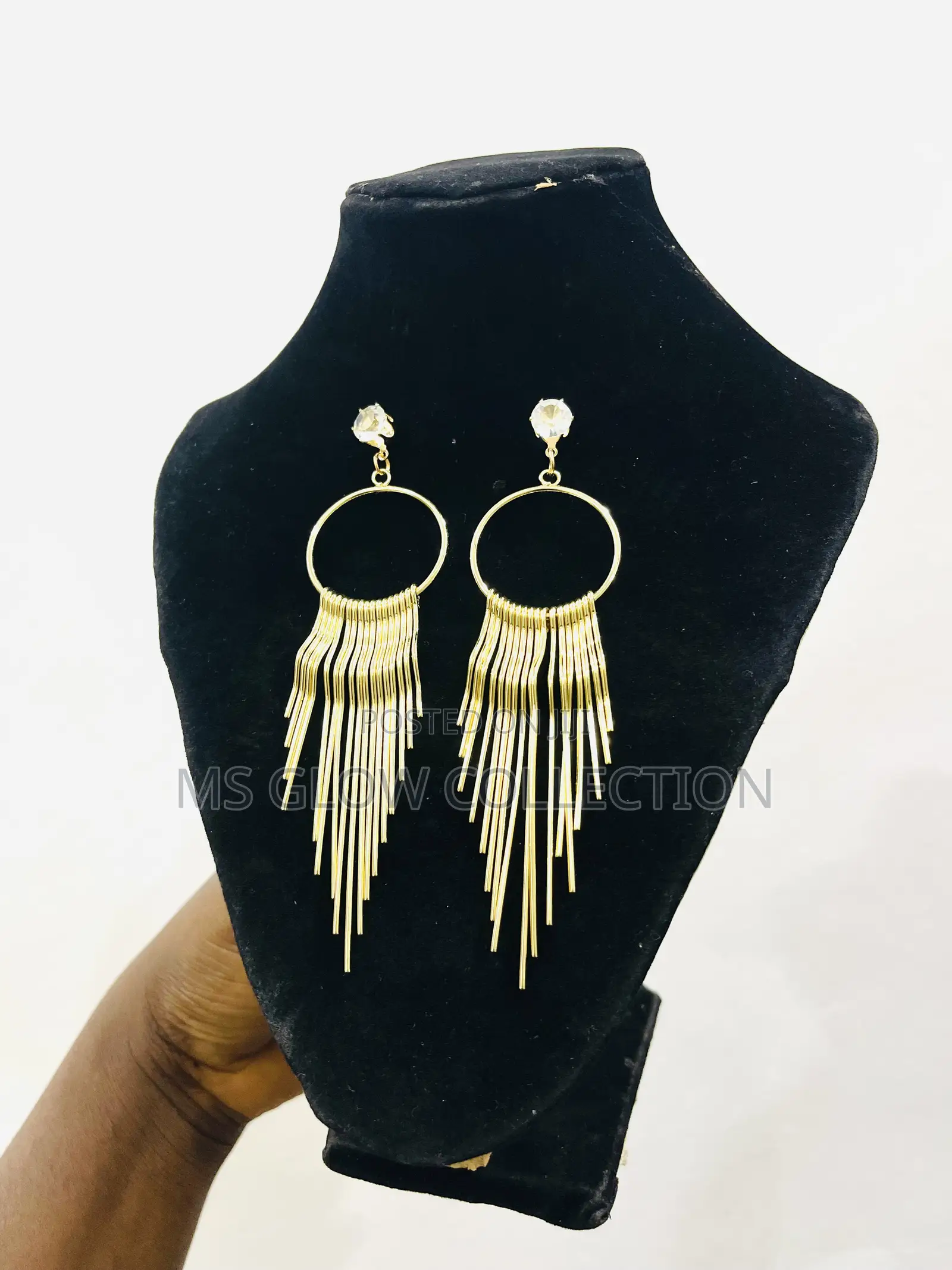 Tassel Hoop Earrings