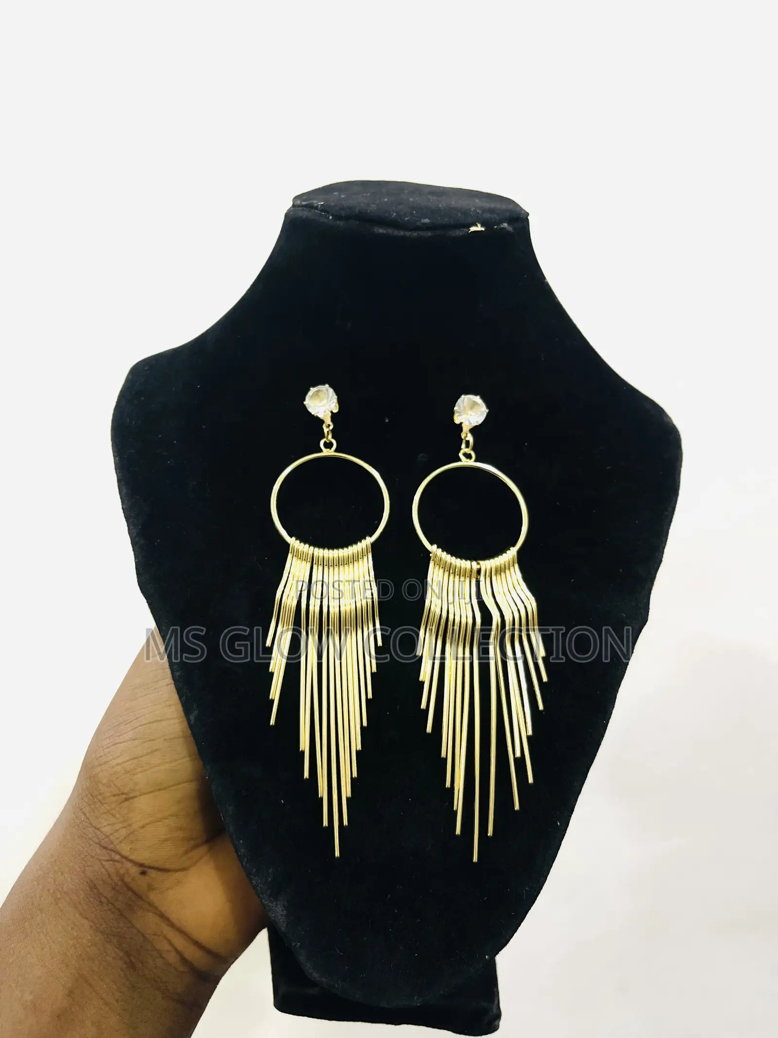 Tassel Hoop Earrings