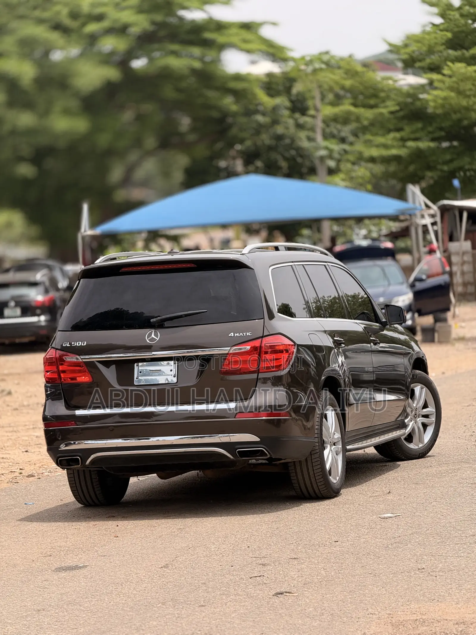 Mercedes-Benz GL-Class 2013 Gray 