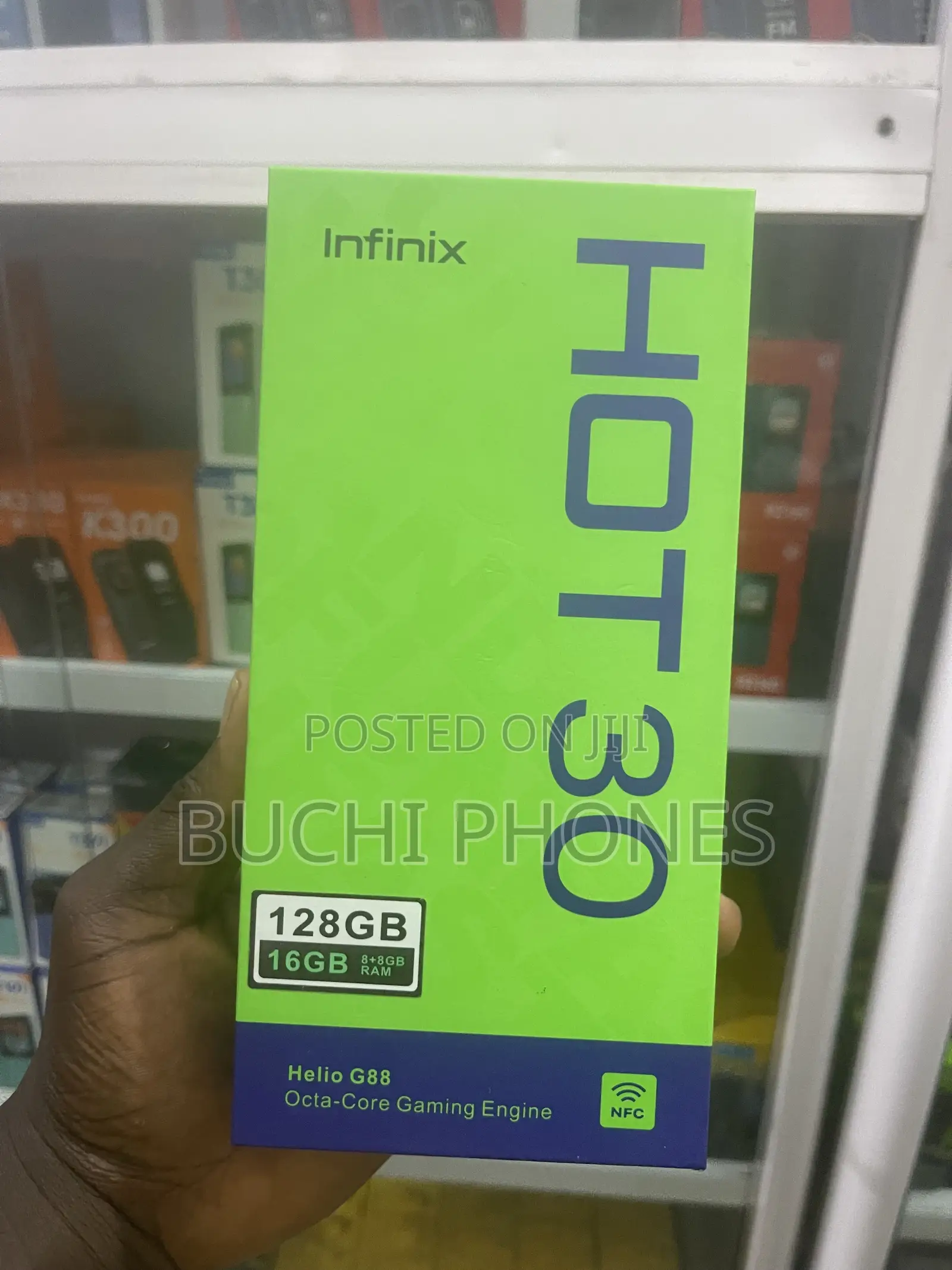 New Infinix Hot 30 128 GB Black