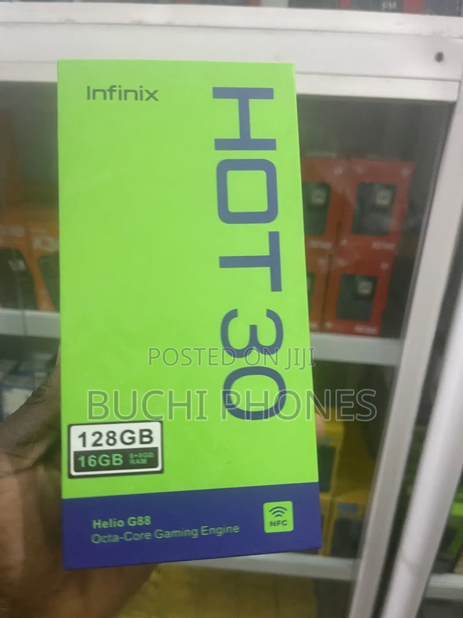 New Infinix Hot 30 128 GB Black