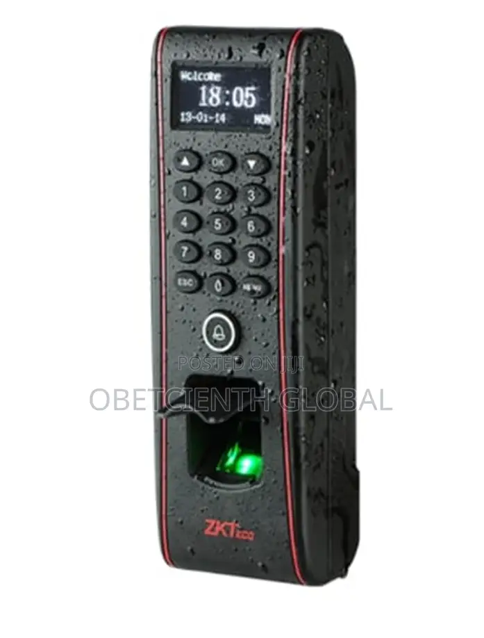 Zkteco Tf1700 Outdoor Biometric Access Control Time Attendance Device