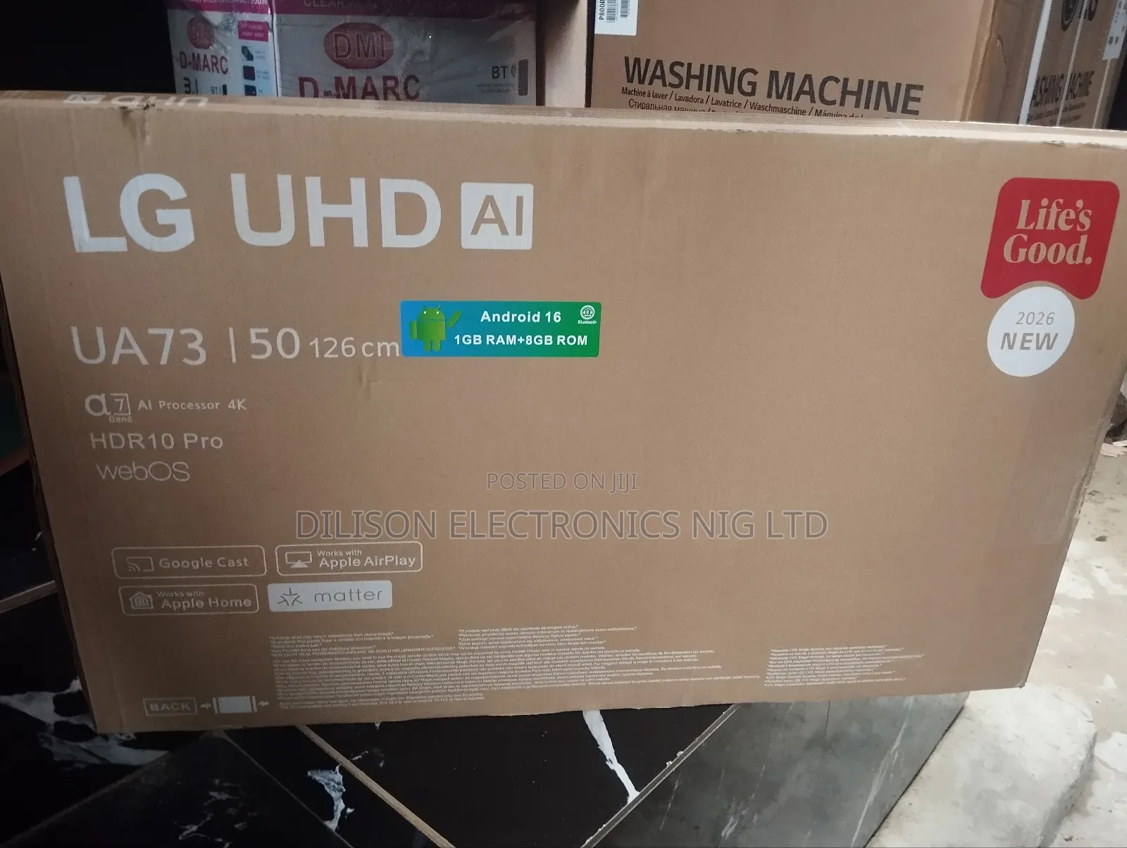 Brand New Lg 8gb Rom Space Ai Uhd Smart Tv