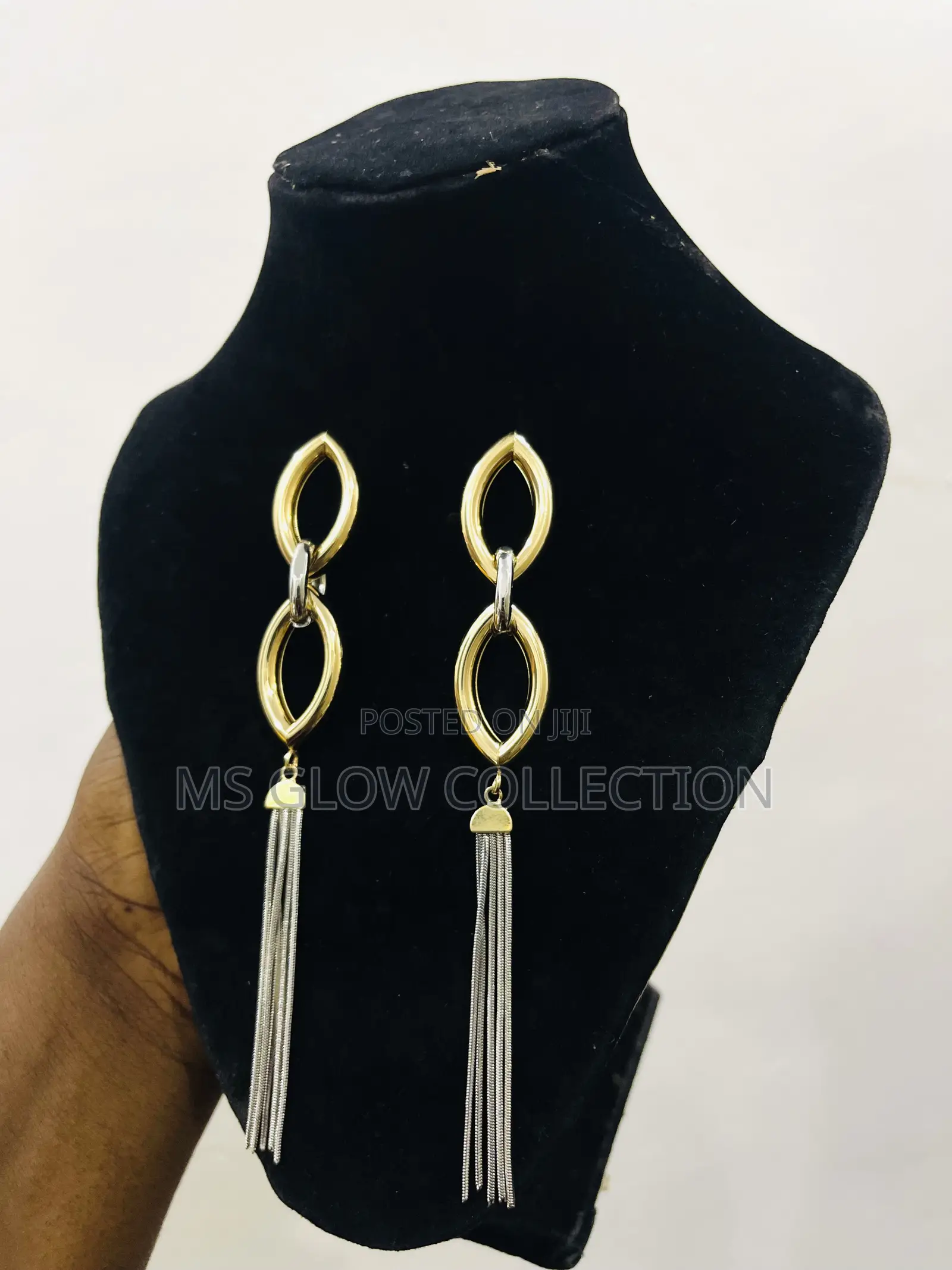 Statement Long Tassel Drop Earrings