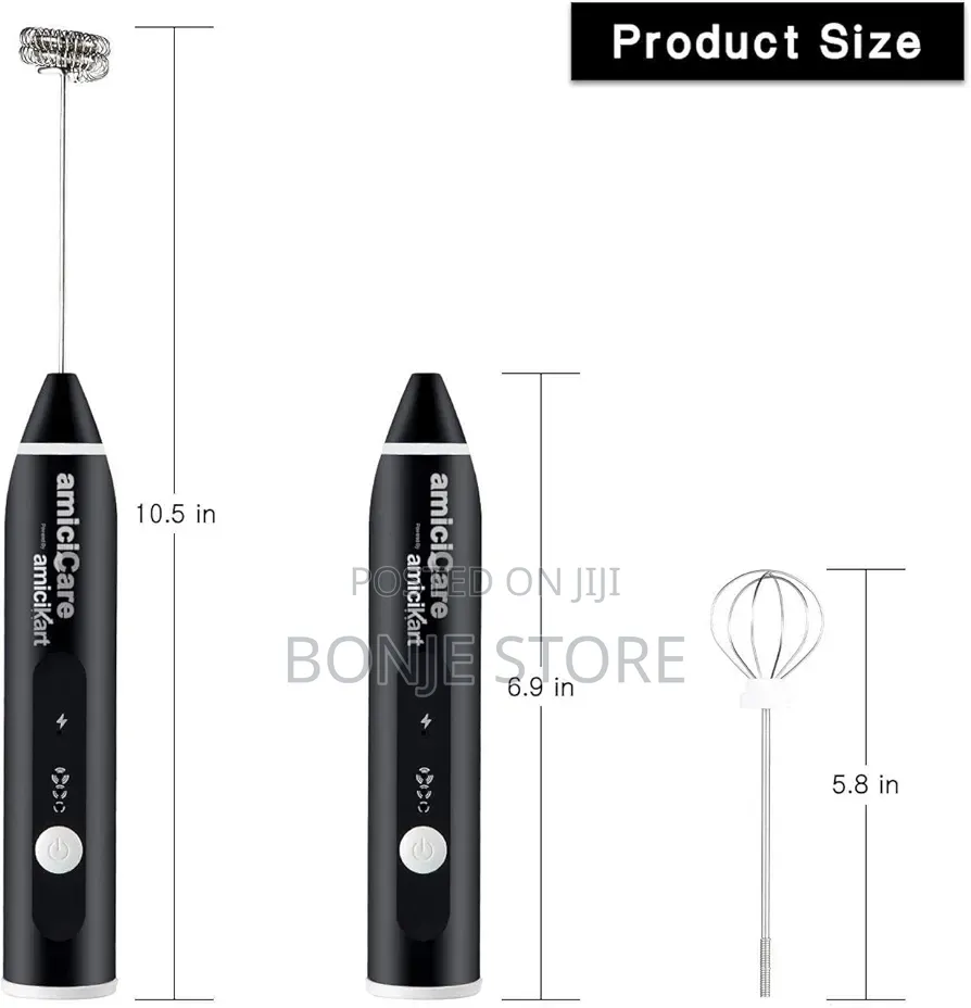 2-1 Usb Milk Frother, Egg Mixer