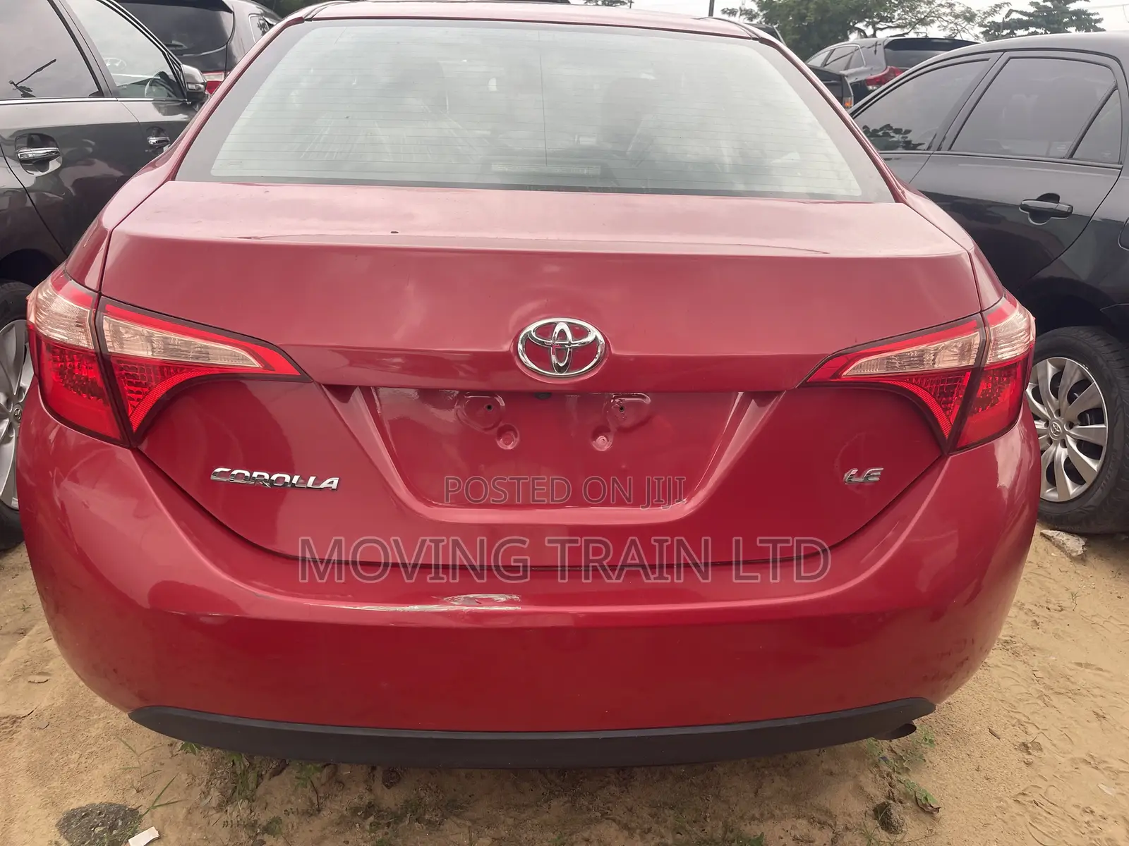 Toyota Corolla LE 4dr Sedan (1.8L 4cyl CVT) 2017 Red