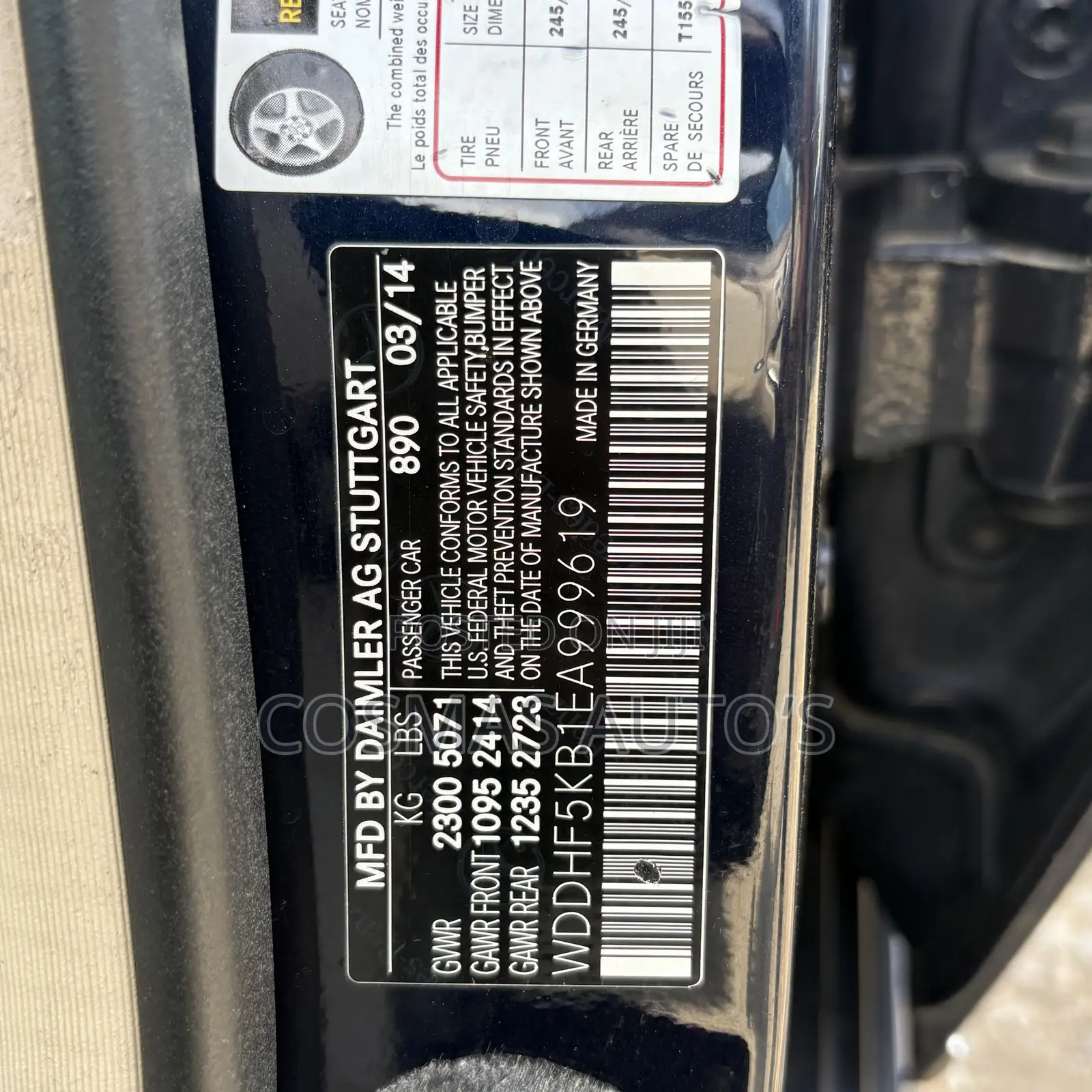 Mercedes-Benz E350 2014 Blue