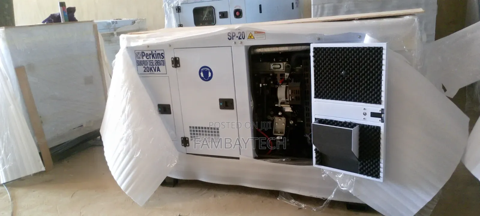 Efficient Perkins 20kva Silent Power Set