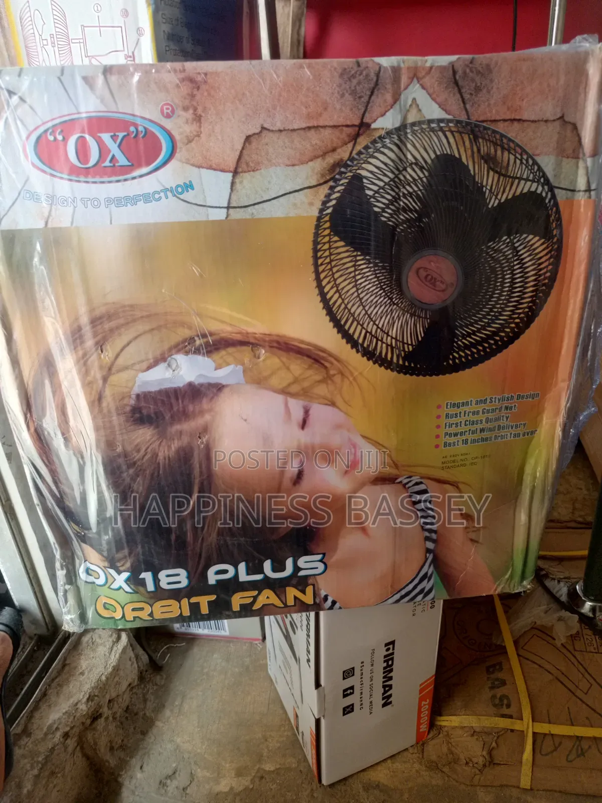 Ox Plus Wall Orbit Fan