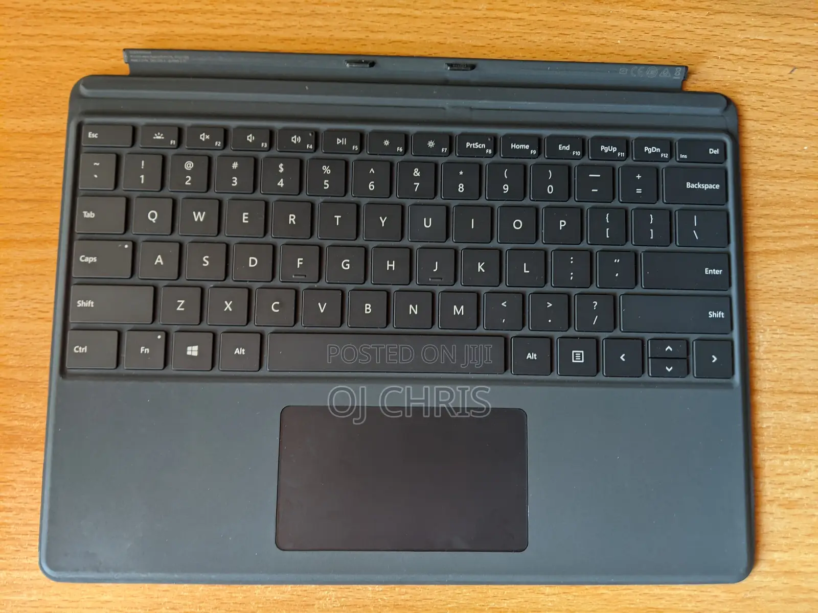 Microsoft Keyboard for Surface Pro X, 8, 9, 11, 12 Without Pen Slot
