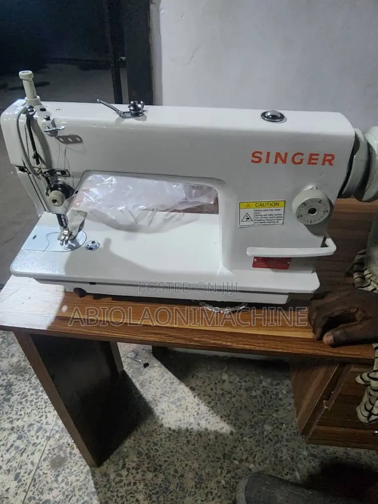 Singer Industrial Straight Sewing Machine With Servo Motor