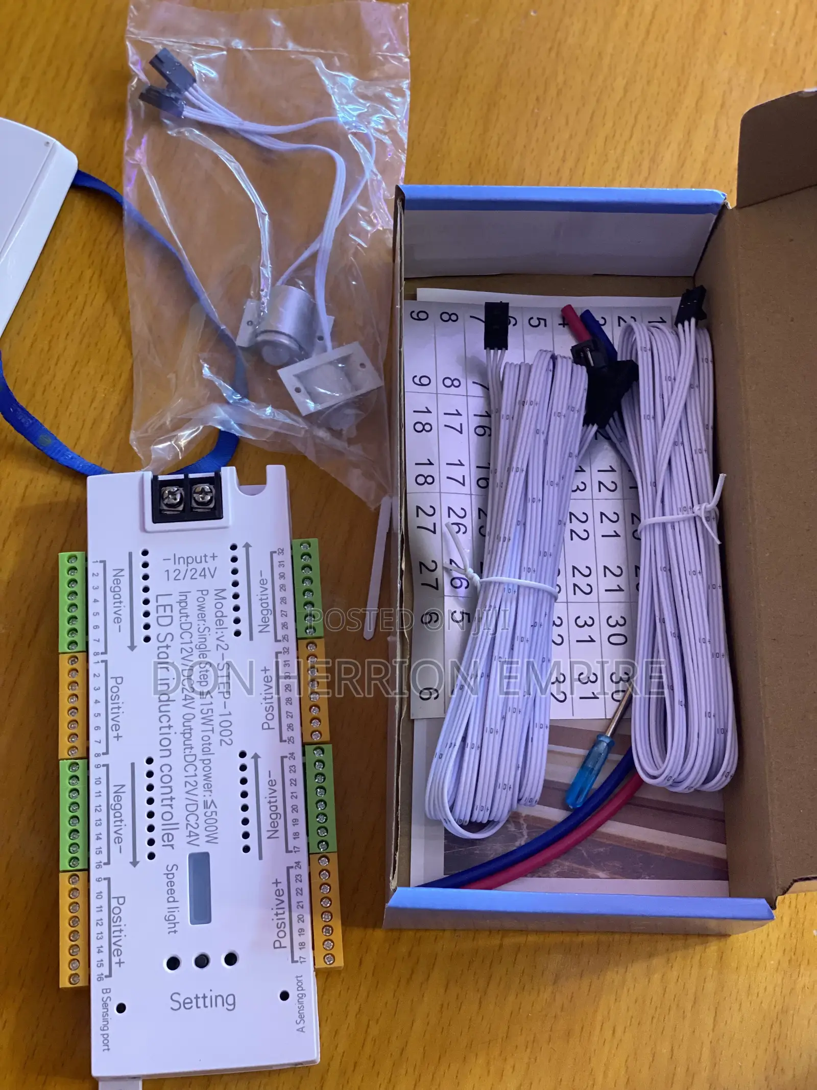 Step Light Sensor Controller