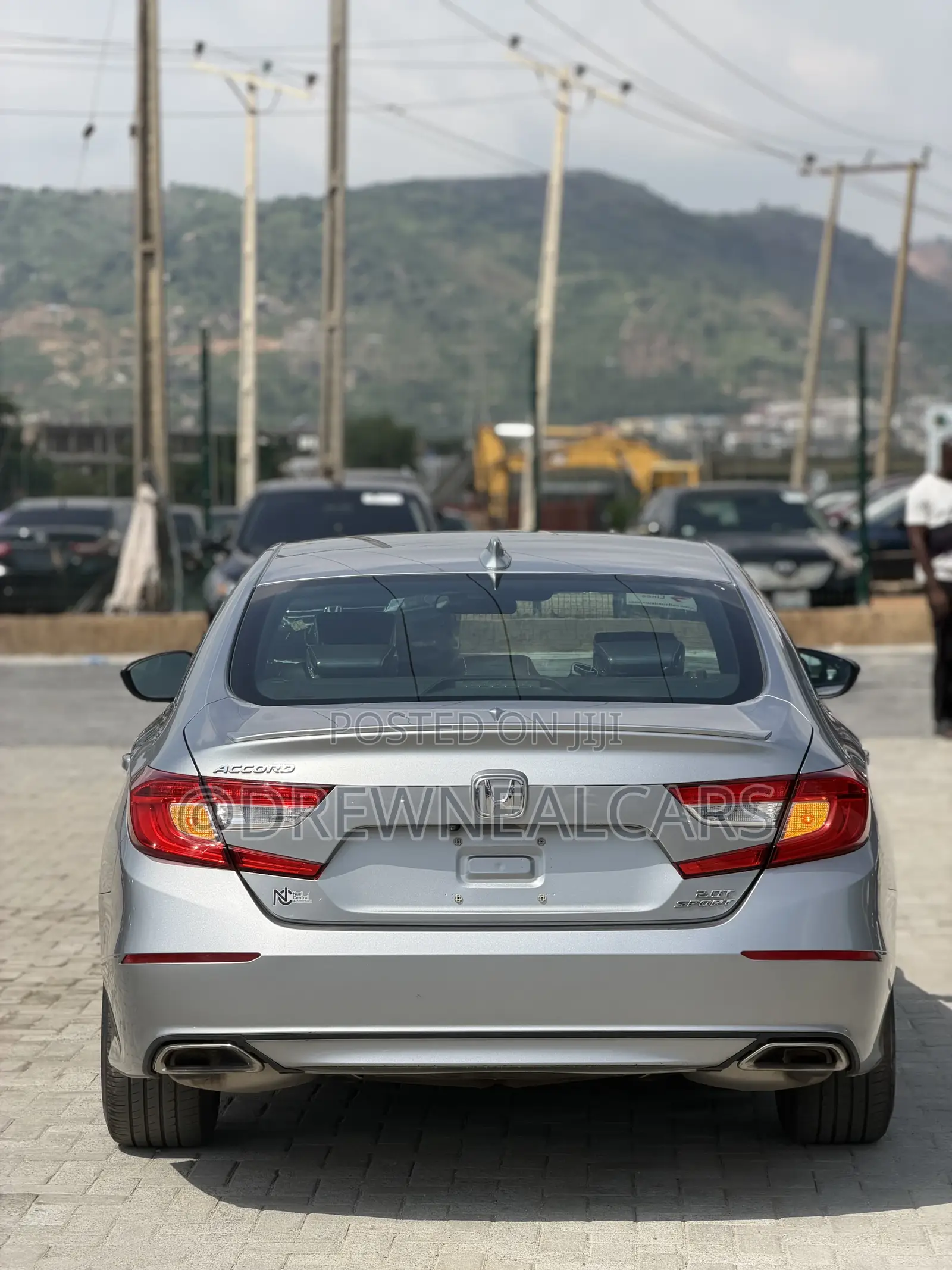 Honda Accord Sport (2.0L 4cyl Turbo 10A) 2019 Silver