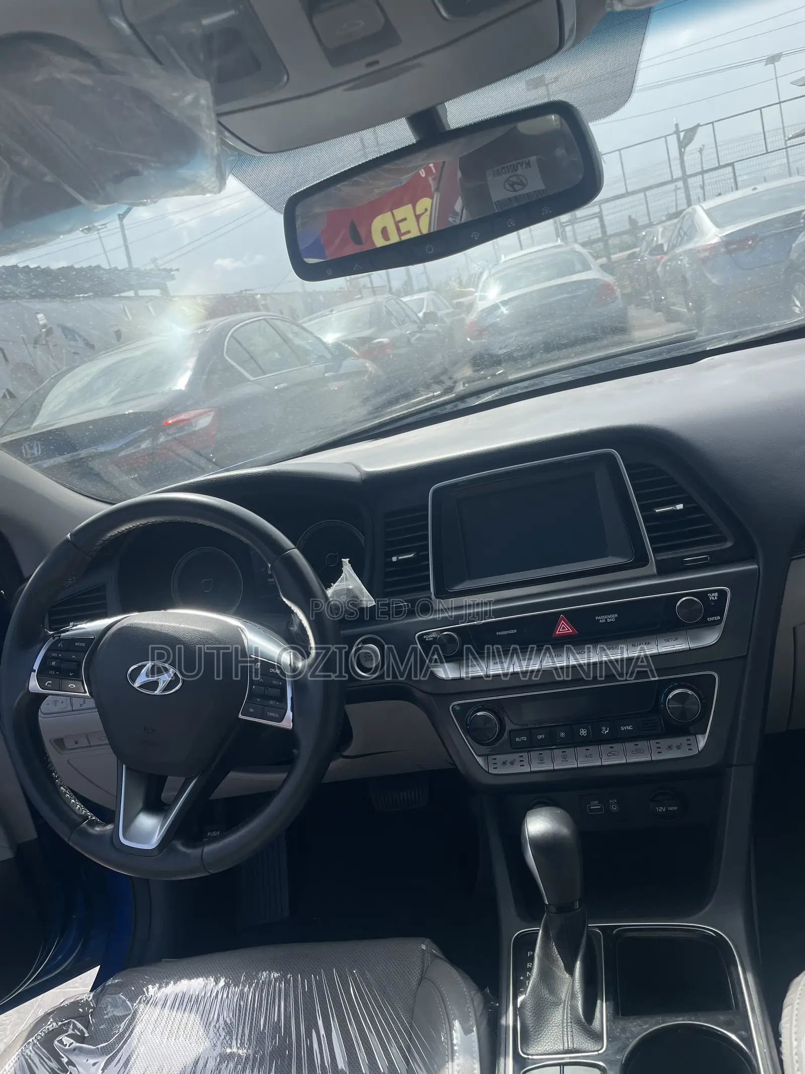 Hyundai Sonata Limited 2018 Blue