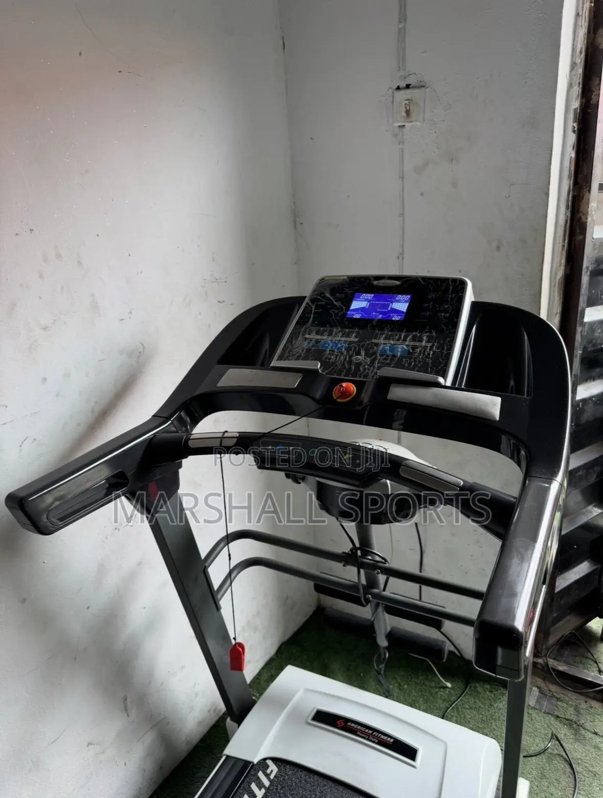 4hp Heavy Duty Incline American Fitness Treadmill With Massager