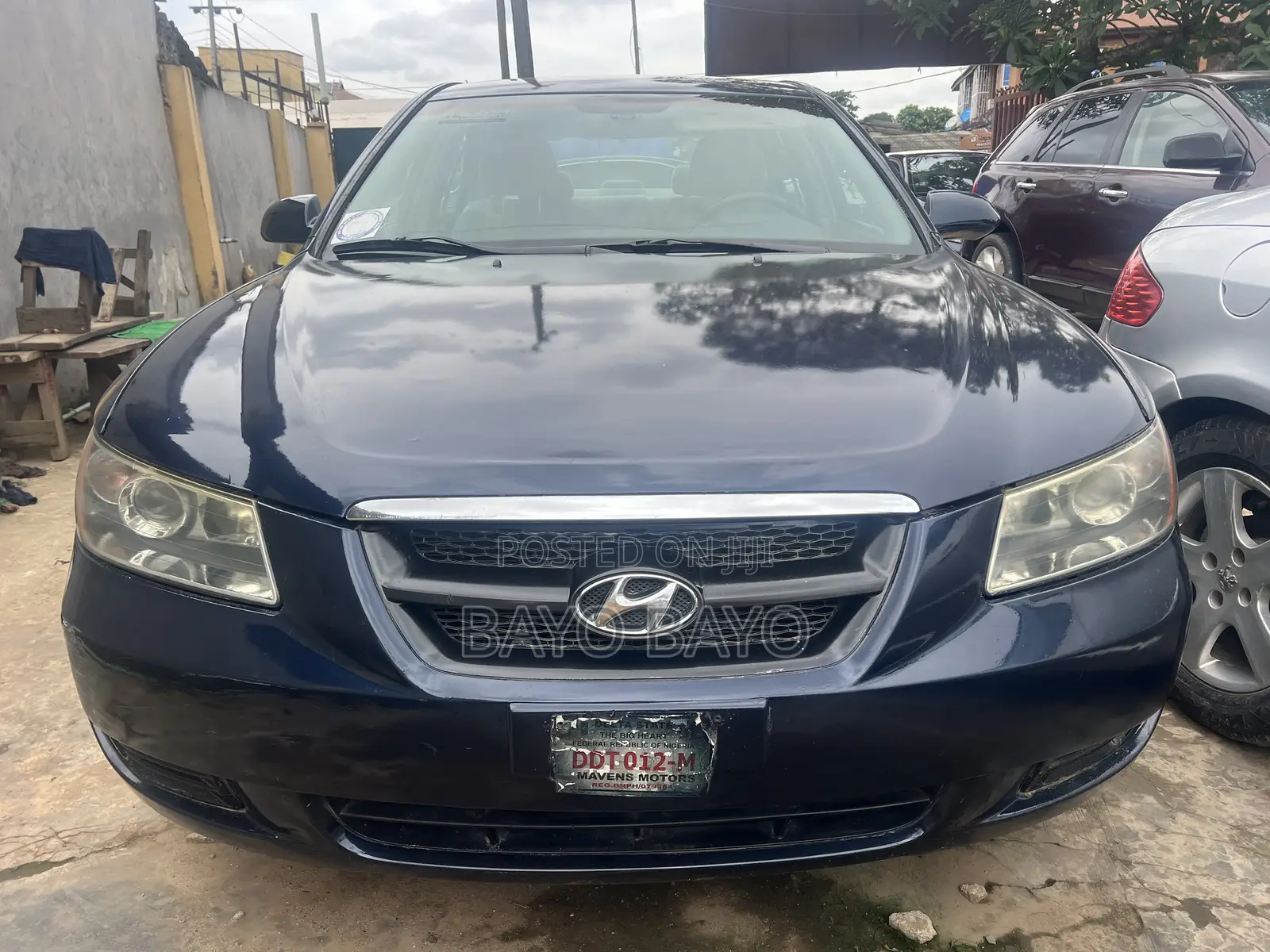 Hyundai Sonata 3.3 V6 GLS 2007 Blue