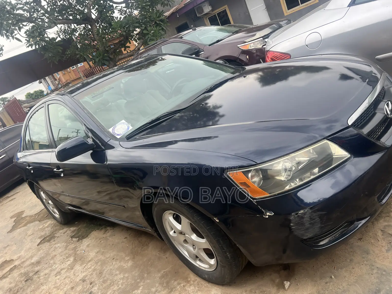Hyundai Sonata 3.3 V6 GLS 2007 Blue