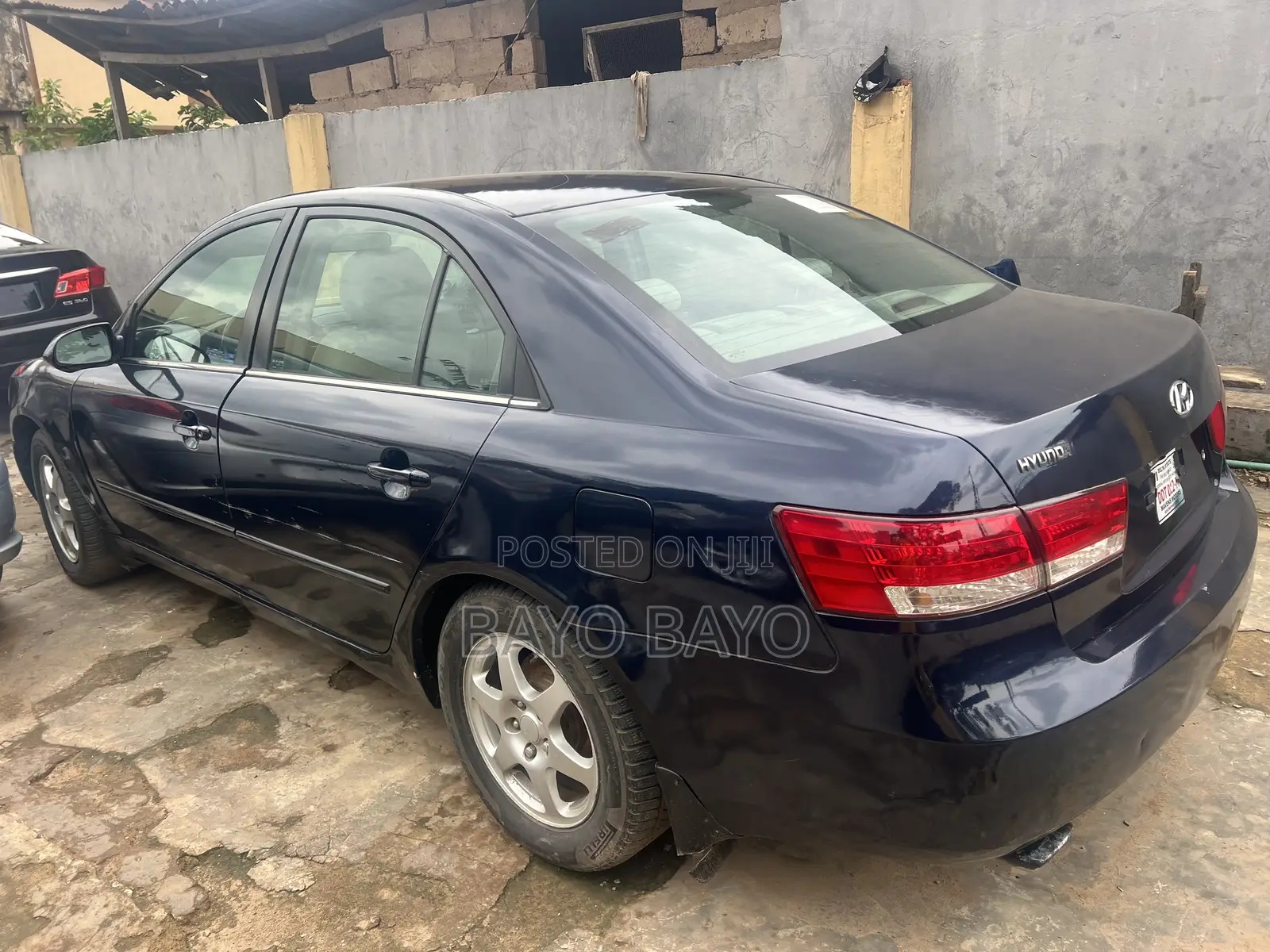 Hyundai Sonata 3.3 V6 GLS 2007 Blue