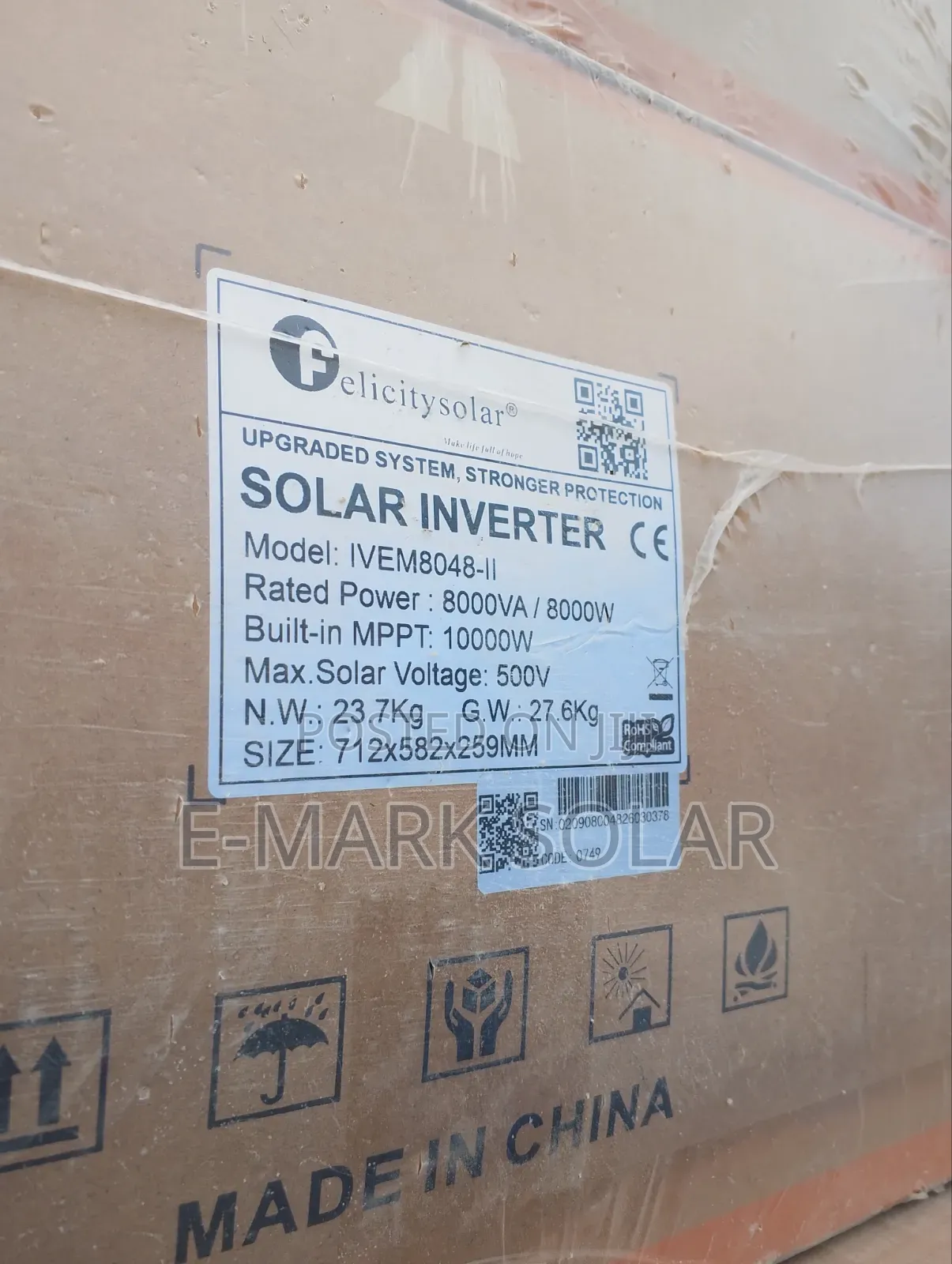 Power Your Home or Business With Felicity 8kva 48v Hybrid Inverter