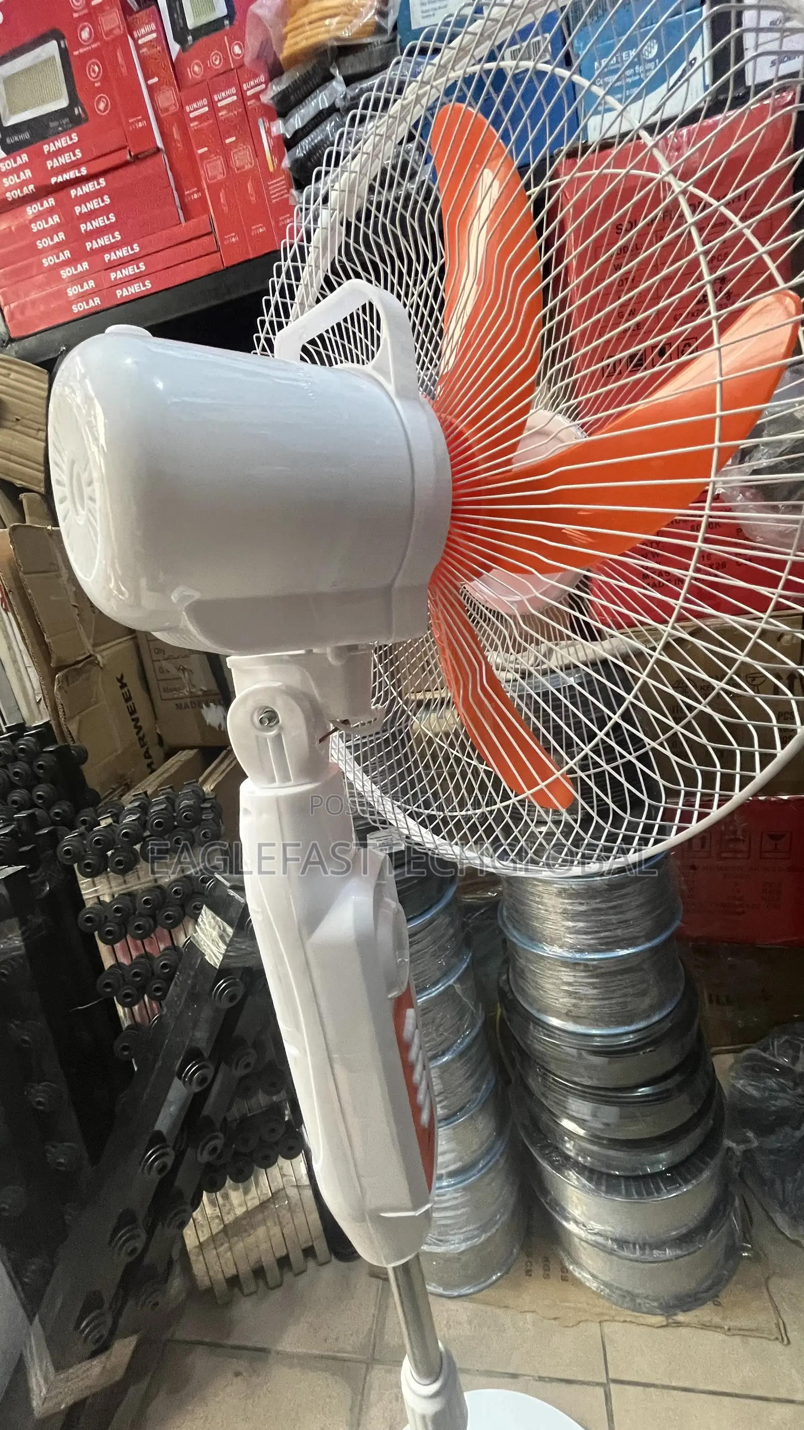 Charweek Solar Rechargeable Fans